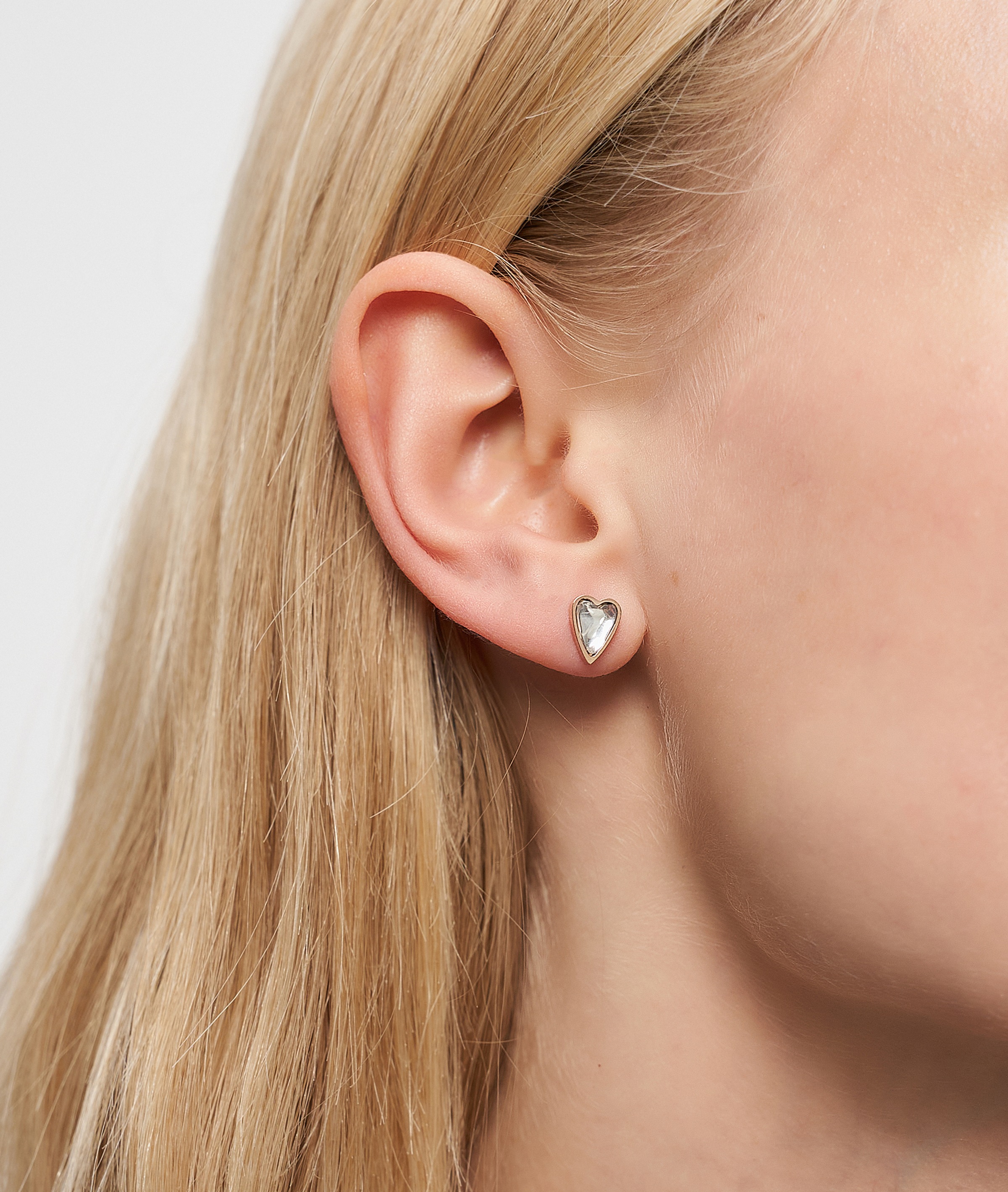 Liebeskind Berlin Paar Ohrstecker »Schmuck Geschenk Edelstahl Ohrringe Glass Heart«