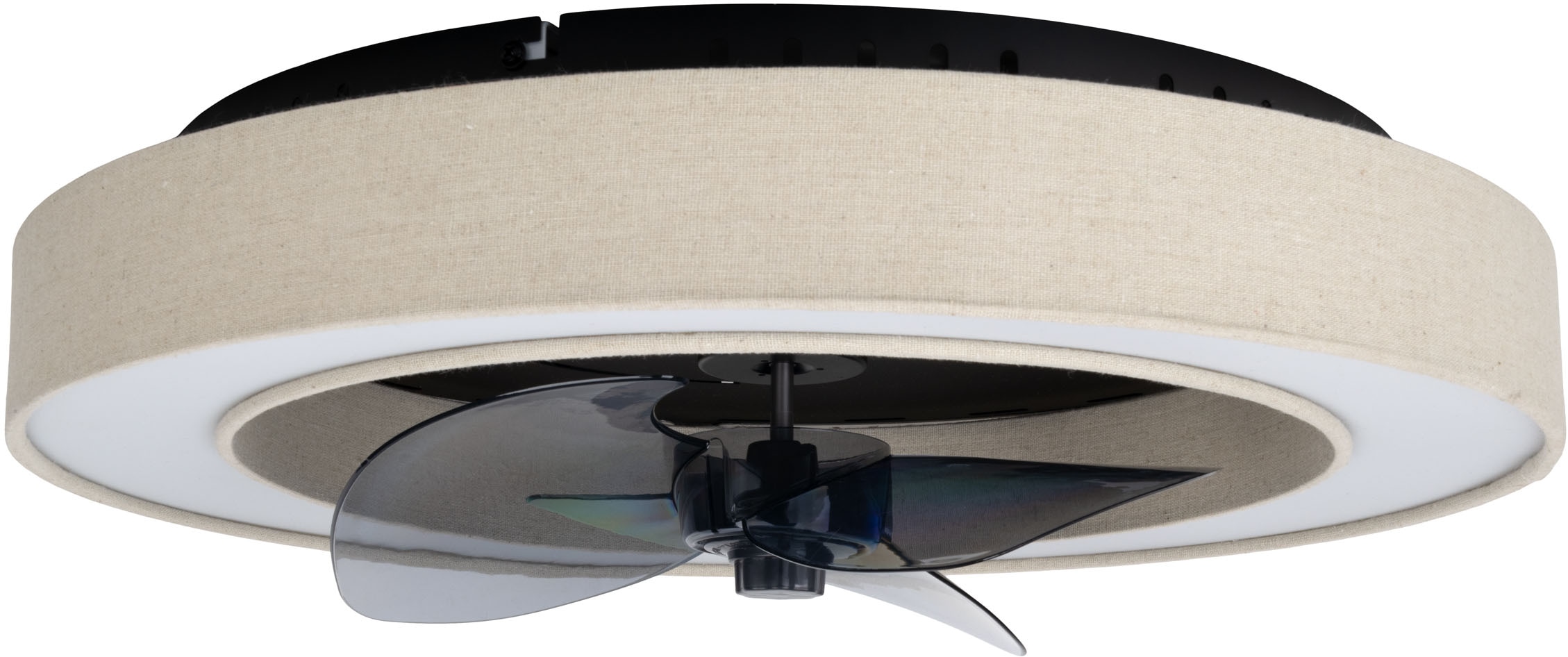 OTTO home LED Deckenleuchte »Deckenventilator Vittor« LED-Modul 1 Stk. warmweiß - kaltweiß inkl. Ventilator, dimmbar, CCT, Memory, Nachtlicht, Timer, IR-Fernbed.