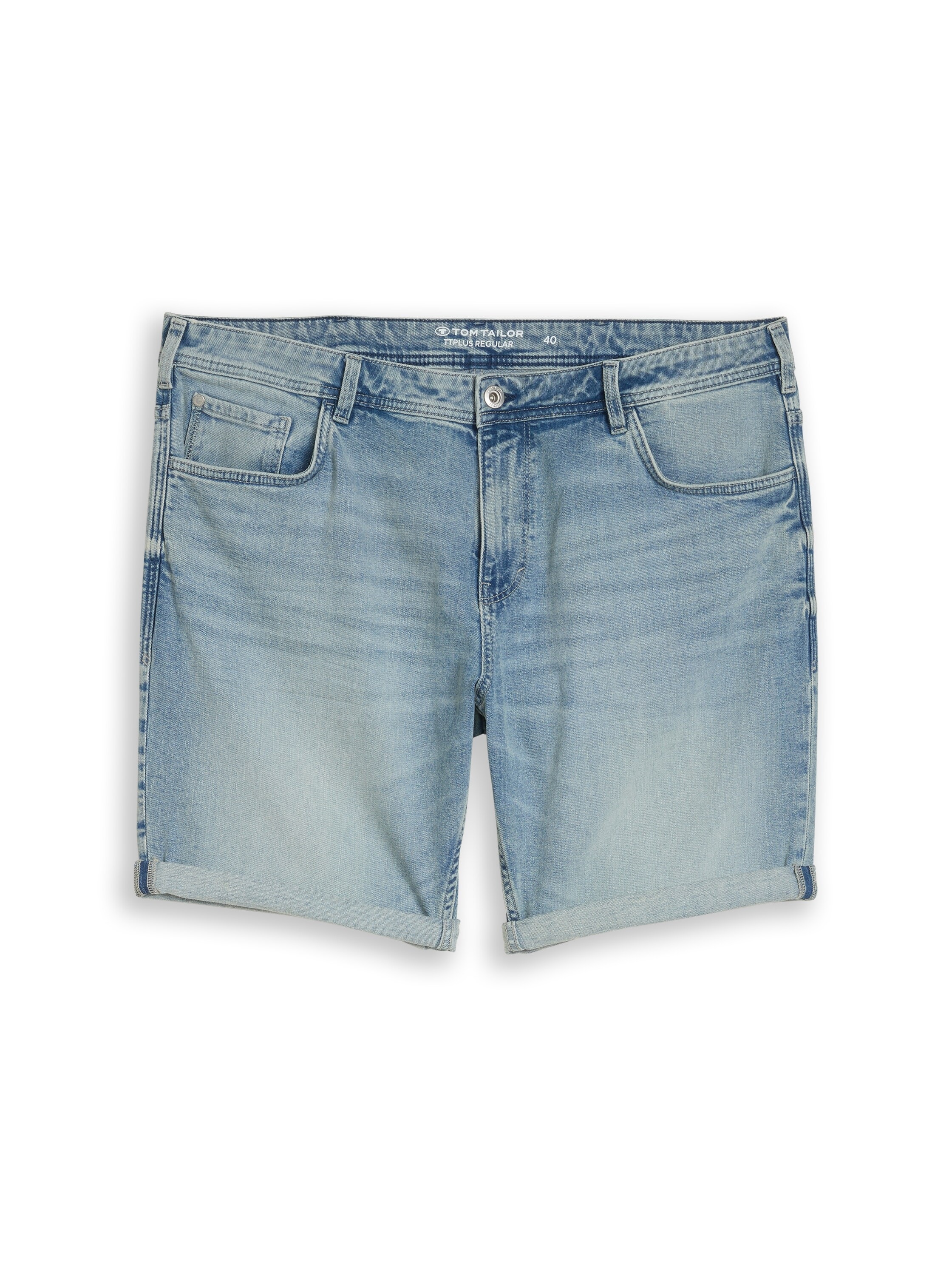 TOM TAILOR PLUS Jeansshorts im 5-Pocket-Sytel - Große Größen