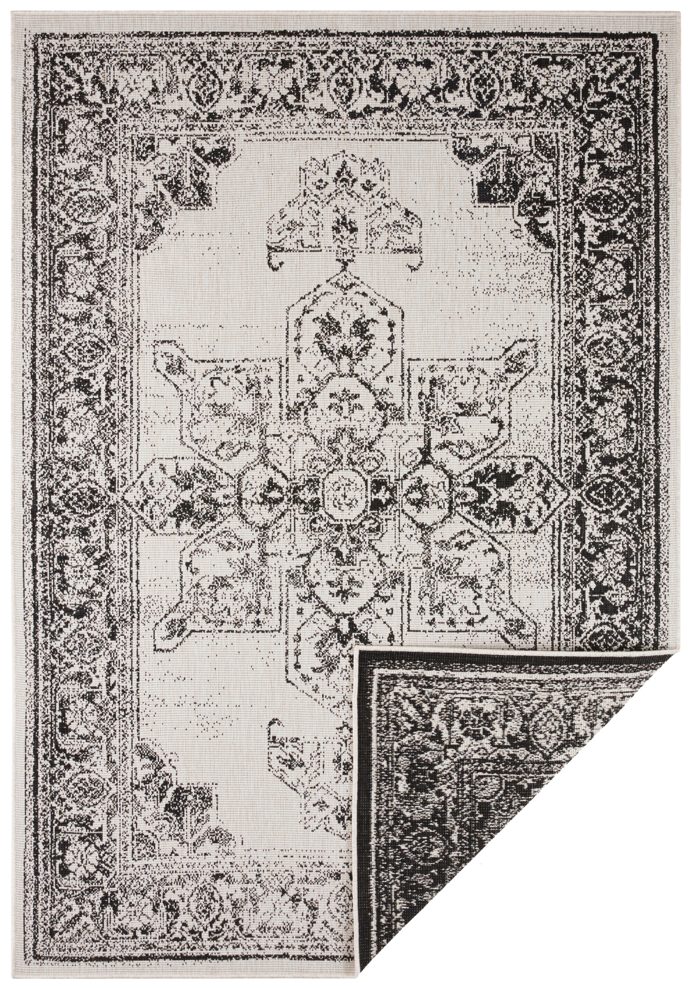 HANSE Home Teppich »Borbon Wendeteppich«, rechteckig, 5 mm Höhe, In-& Outdo günstig online kaufen