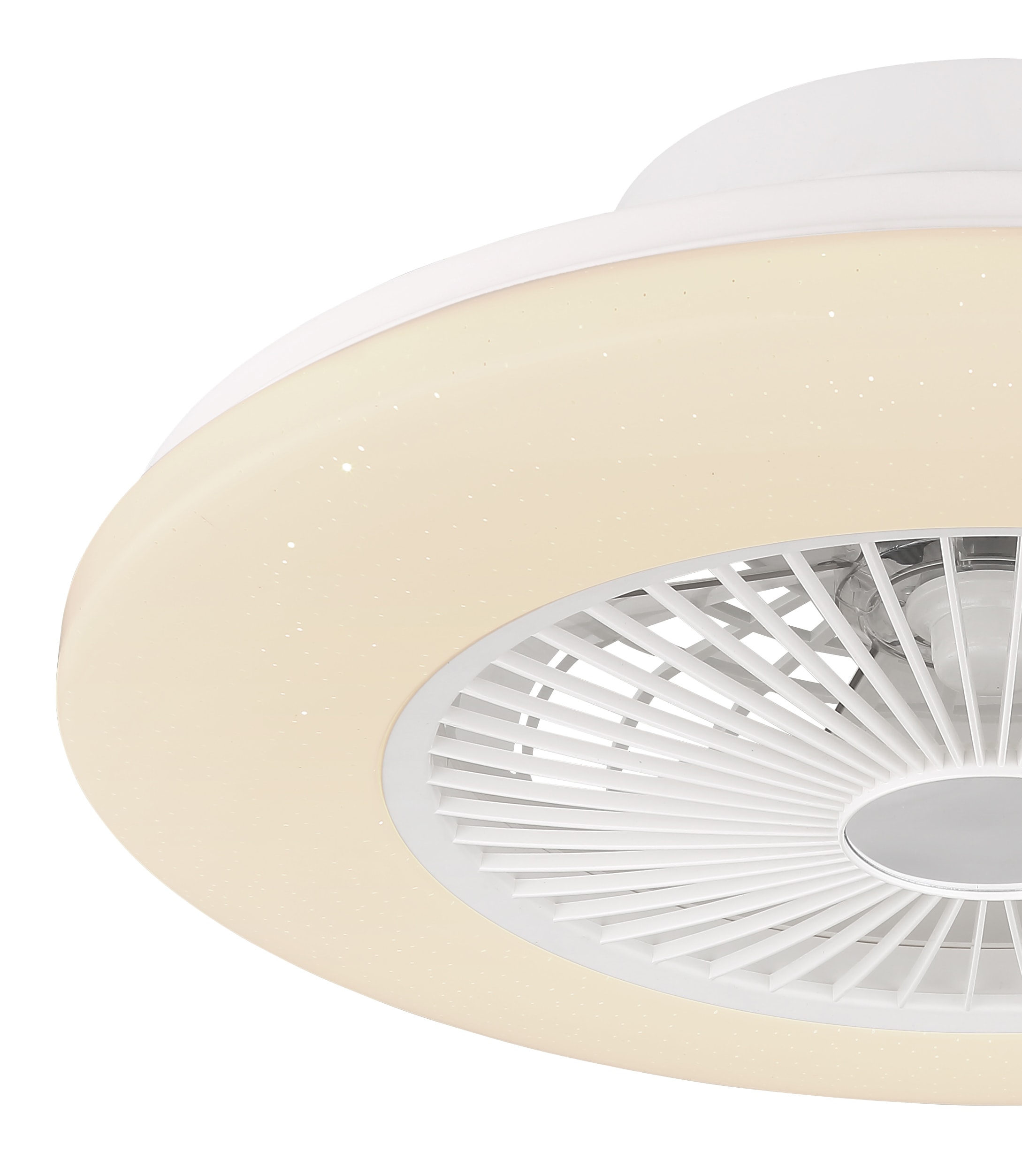 GLOBO LIGHTING Deckenleuchte »TRAVO«, Leuchtmittel LED-Modul | LED fest integriert, Ventilator/Funktions-Ventilator/Wohnbereich/Schlafzimmer /Flügel innen