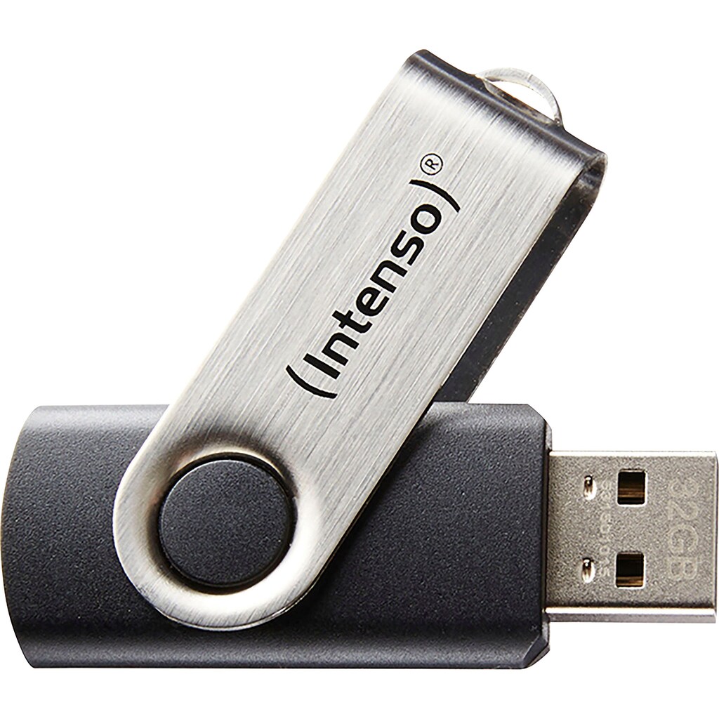 Intenso USB-Stick »Basic Line«, (USB 2.0 Lesegeschwindigkeit 28 MB/s)