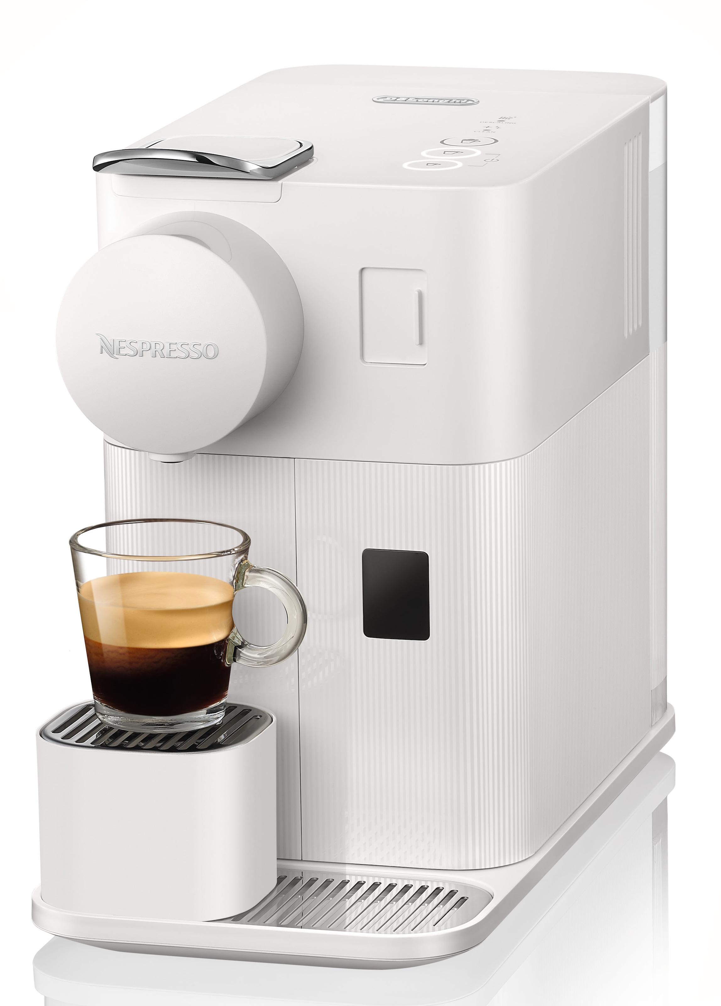 Nespresso Kapselmaschine »Lattissima One EN510.W von DeLonghi, White«, inkl. Willkommenspaket mit 7 Kapseln