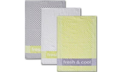 Geschirrtuch »Fresh & Cool«, (Set, 6 tlg.)