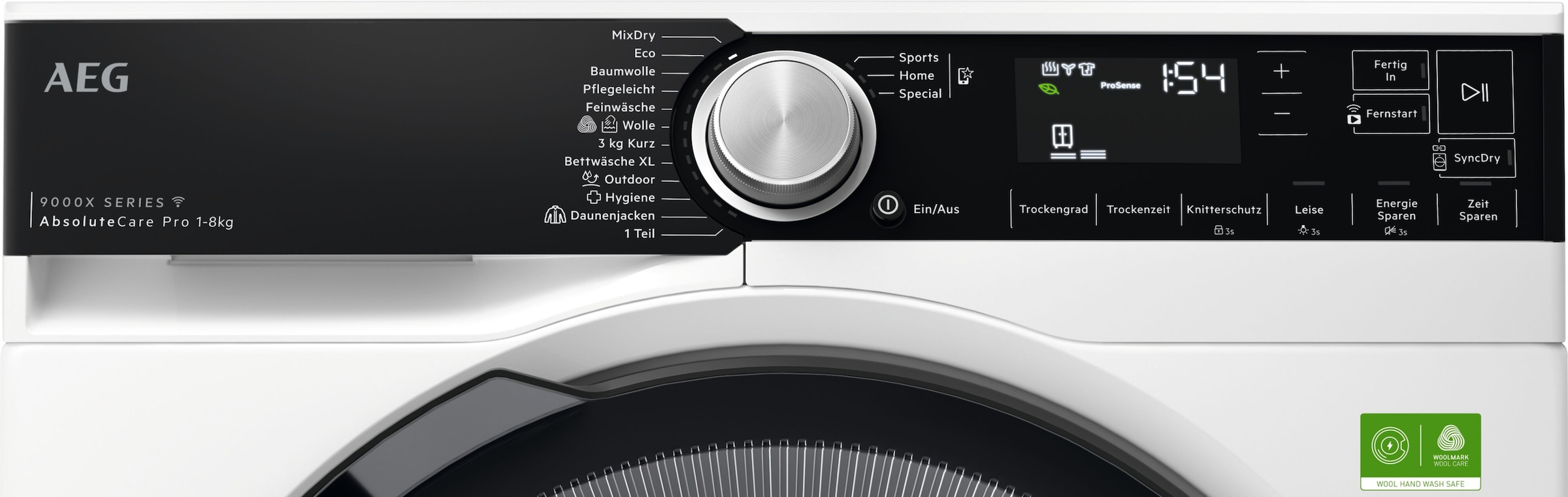 AEG Wärmepumpentrockner »TR9XW80880«, Sprachsteuerung über Google Assistant