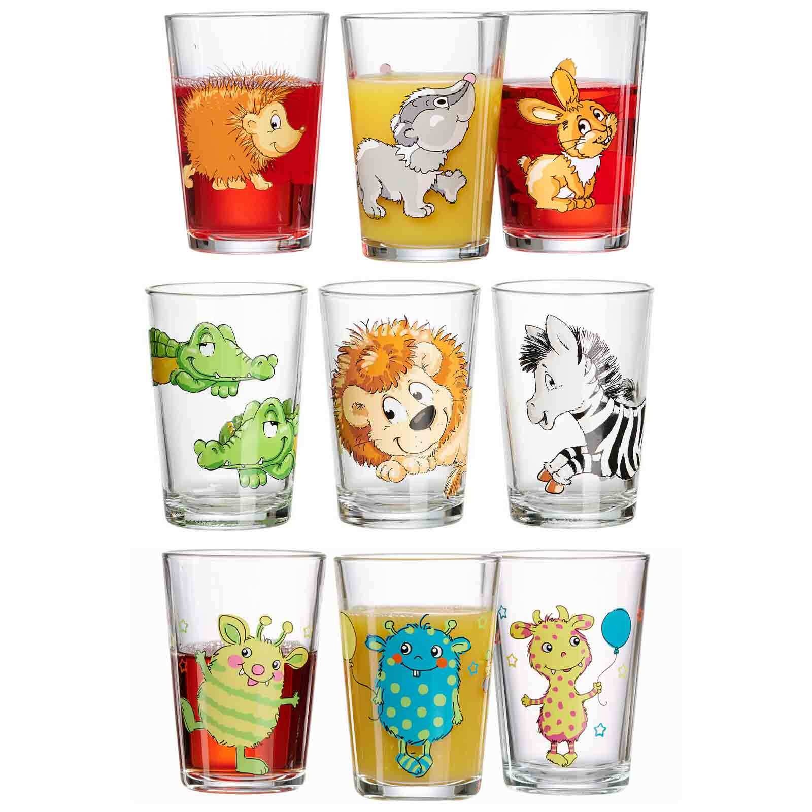 Ritzenhoff & Breker Kinderbecher »Kindergläser Wald/Zoo/Monster 205 ml 9er günstig online kaufen