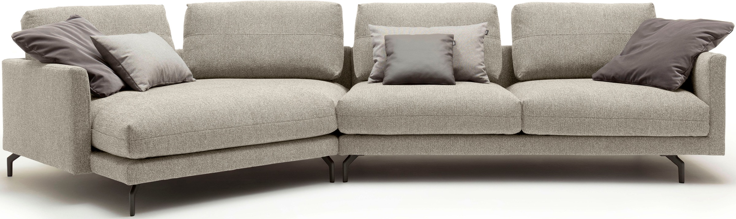 Creation BY ROLF BENZ Wohnlandschaft »CR.414«, Wahlweise aus Leder oder Chenille