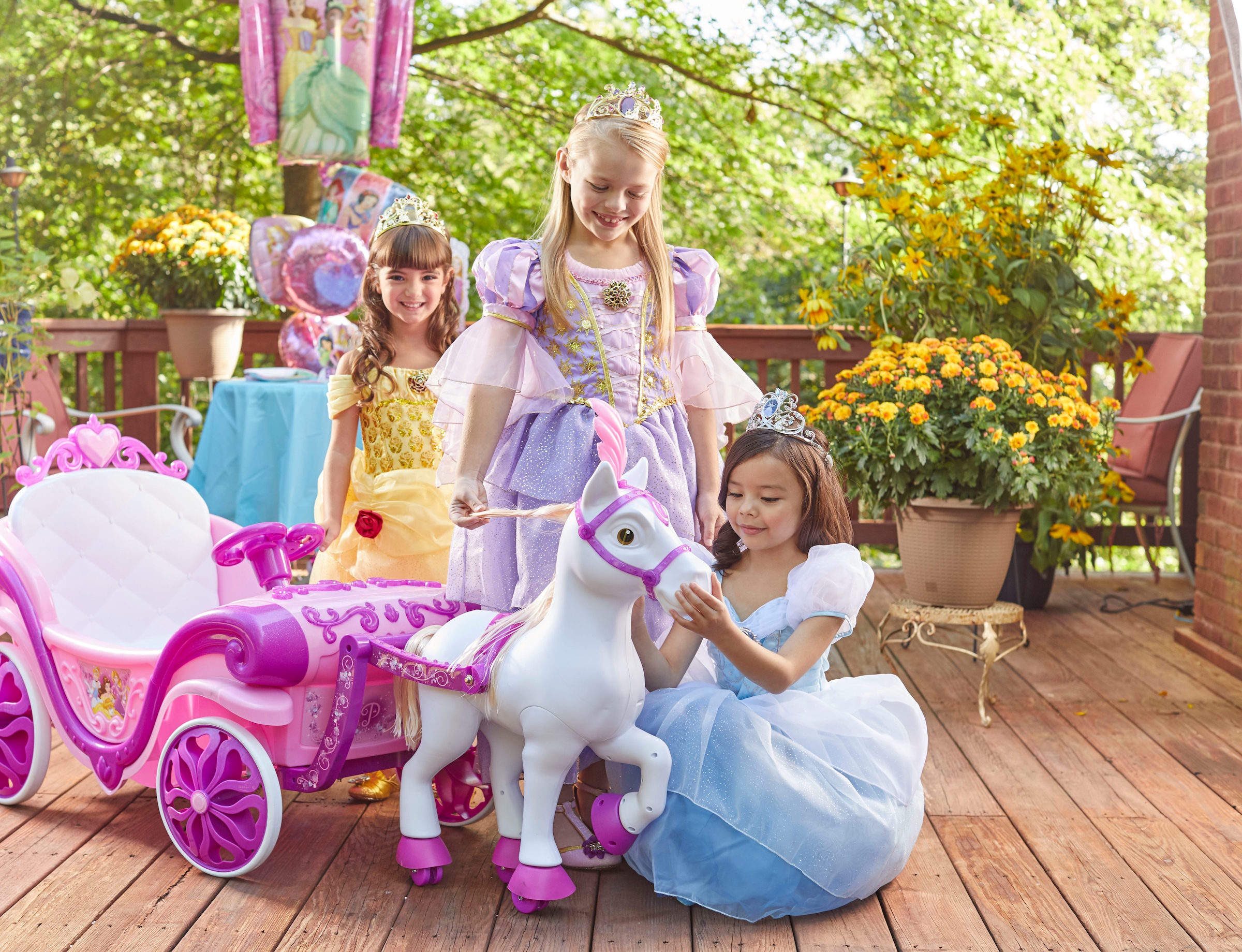 Huffy Elektro-Kinderauto »Princess-Kutsche 7.2v Batterie zum Aufsitzen« ab 3 Jahren bis 30 kg