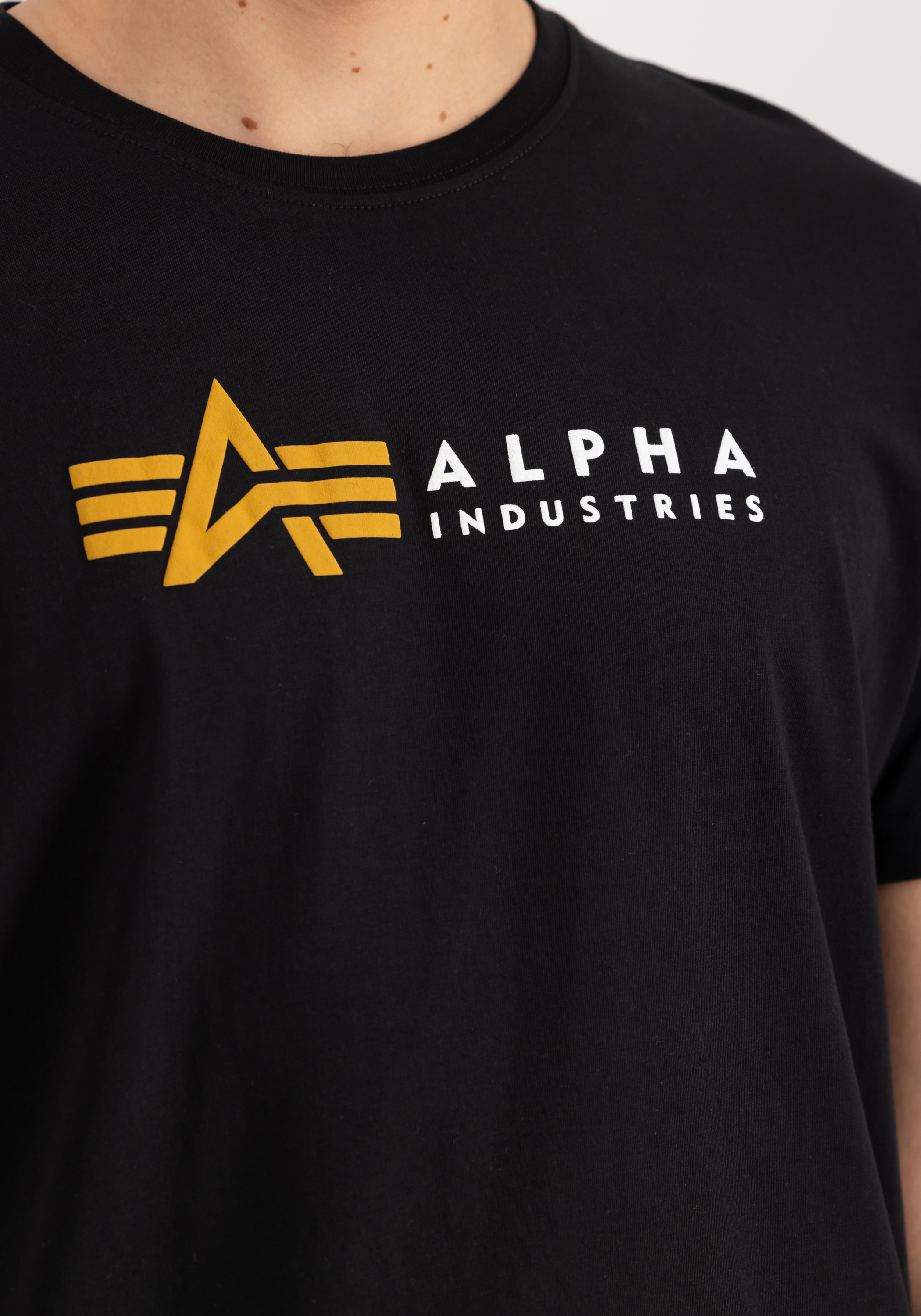 Alpha Industries T-Shirt »Alpha Industries Men - T-Shirts Alpha Label T Puff Print«