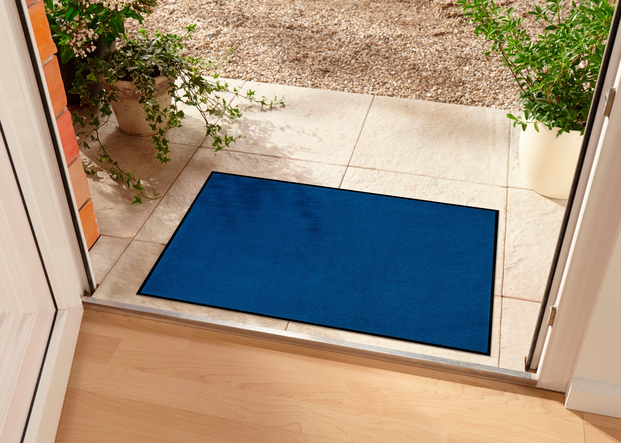 3. Bild von Home affaire Fußmatte »Triton«, rechteckig, waschbar, Uni-Farben-Design, rutschfest, robust, pflegeleicht