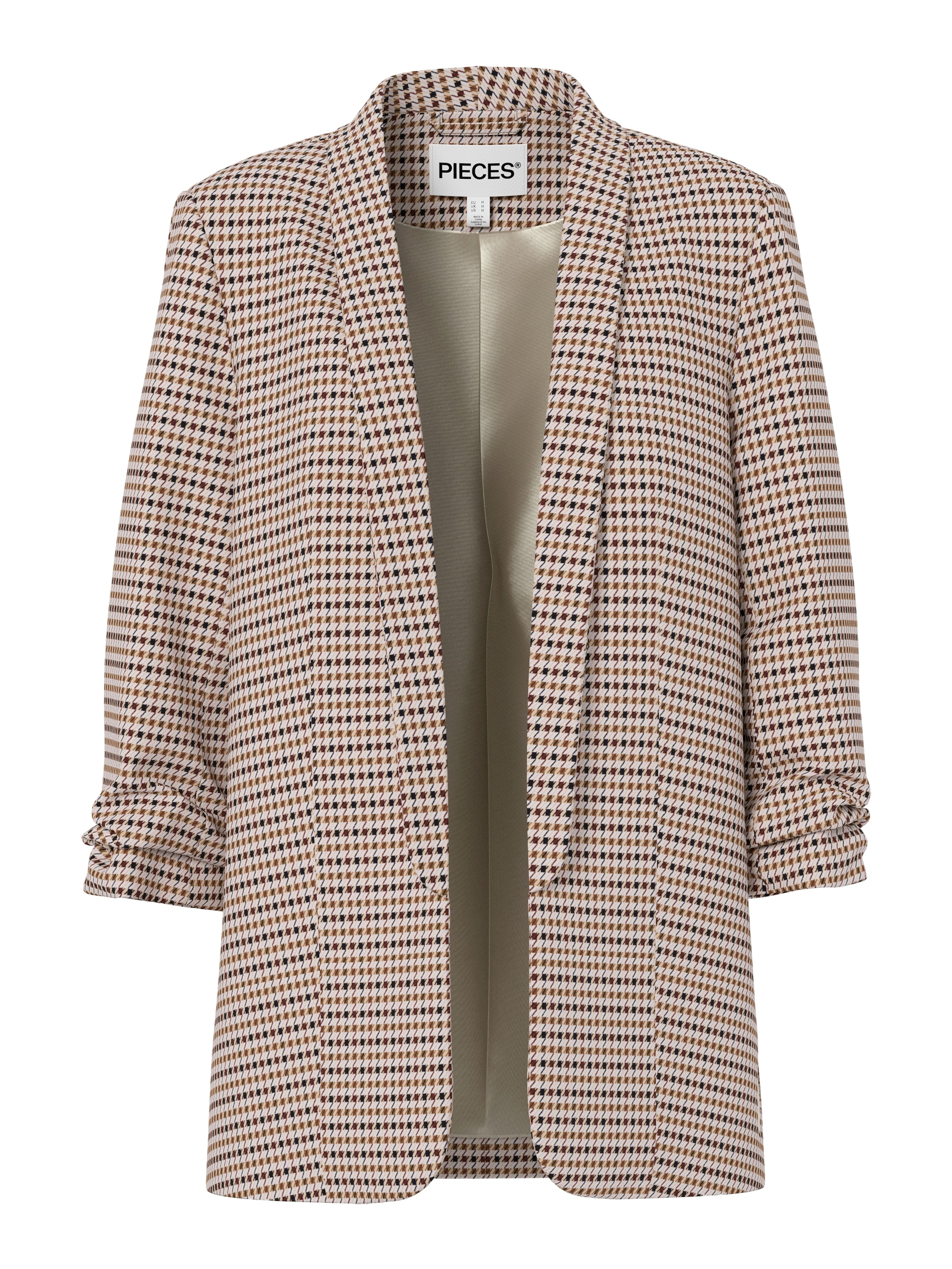 pieces Blusenblazer »PCBOSELLA 3/4 PRINTED BLAZER NOOS« mit 3/4 Ärmel