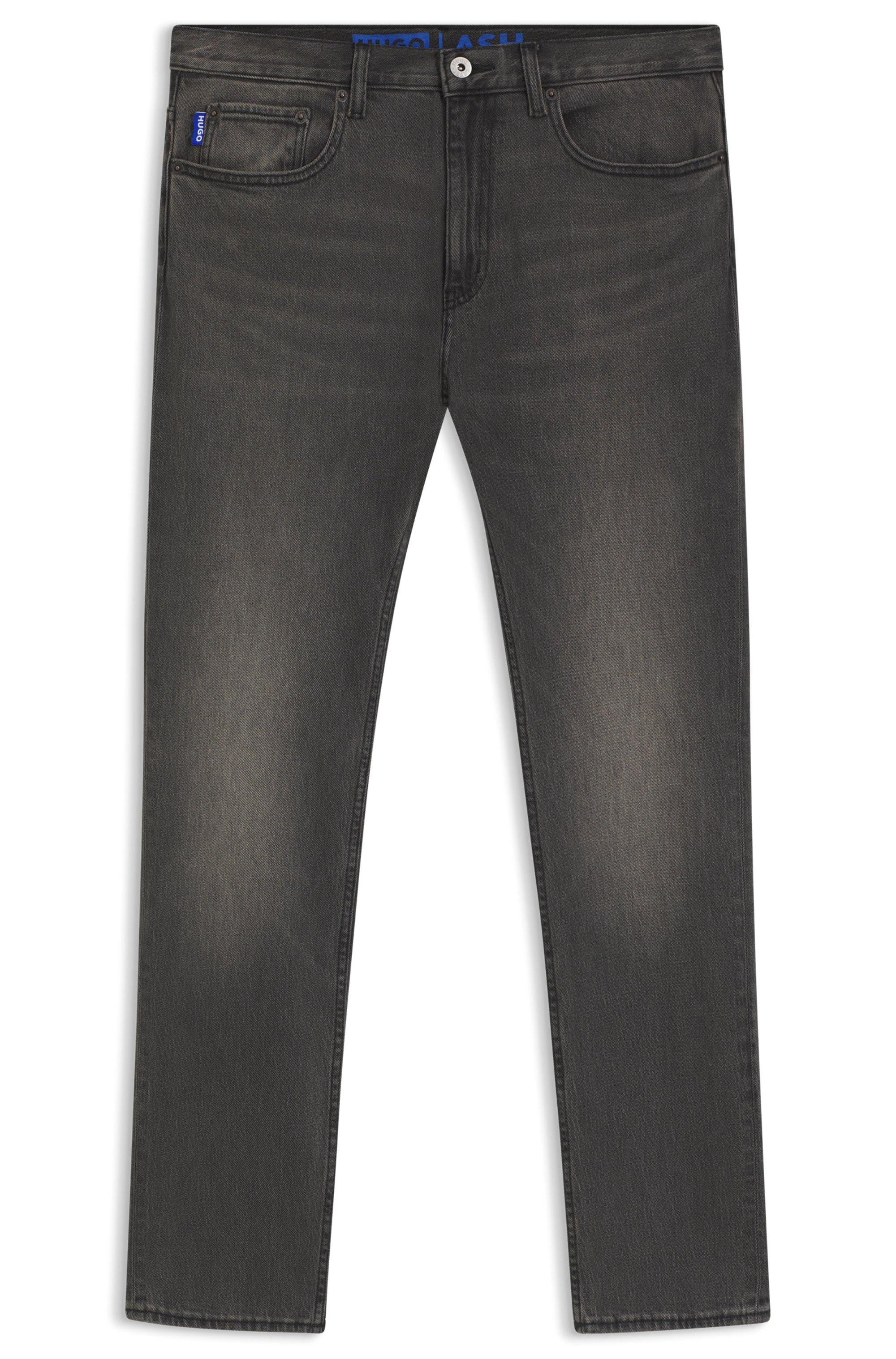 HUGO Blue Slim-fit-Jeans »Ash«, mit Stone-washed-Finish