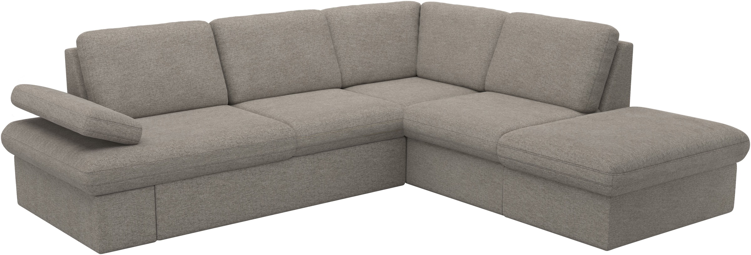 sit&more Ecksofa »Moreno«, mit Armteilverstellung,wahlweise mit Bettfunktion
