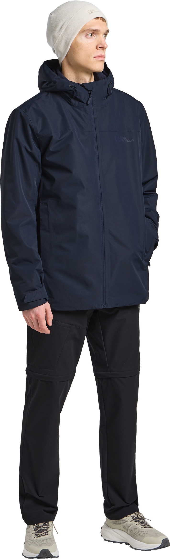Jack Wolfskin 3-in-1-Funktionsjacke »TAUBENBERG 3IN1 JKT M« mit Kapuze