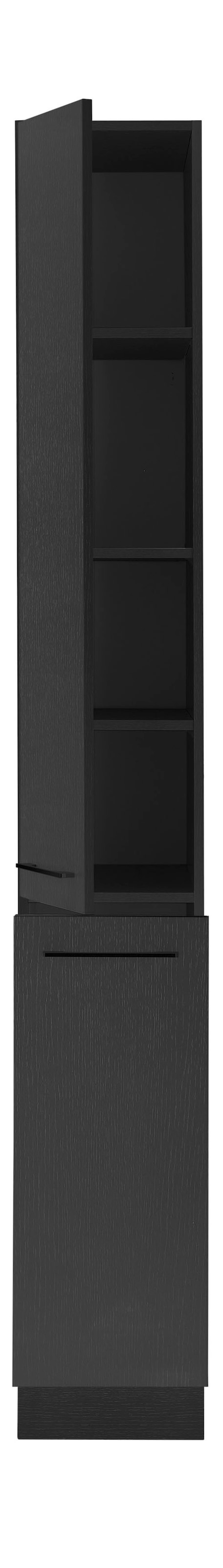 BASIC by Balculina Vorratsschrank »Turin«, Breite 30 cm, wahlweise in schwarz matt oder weiß matt