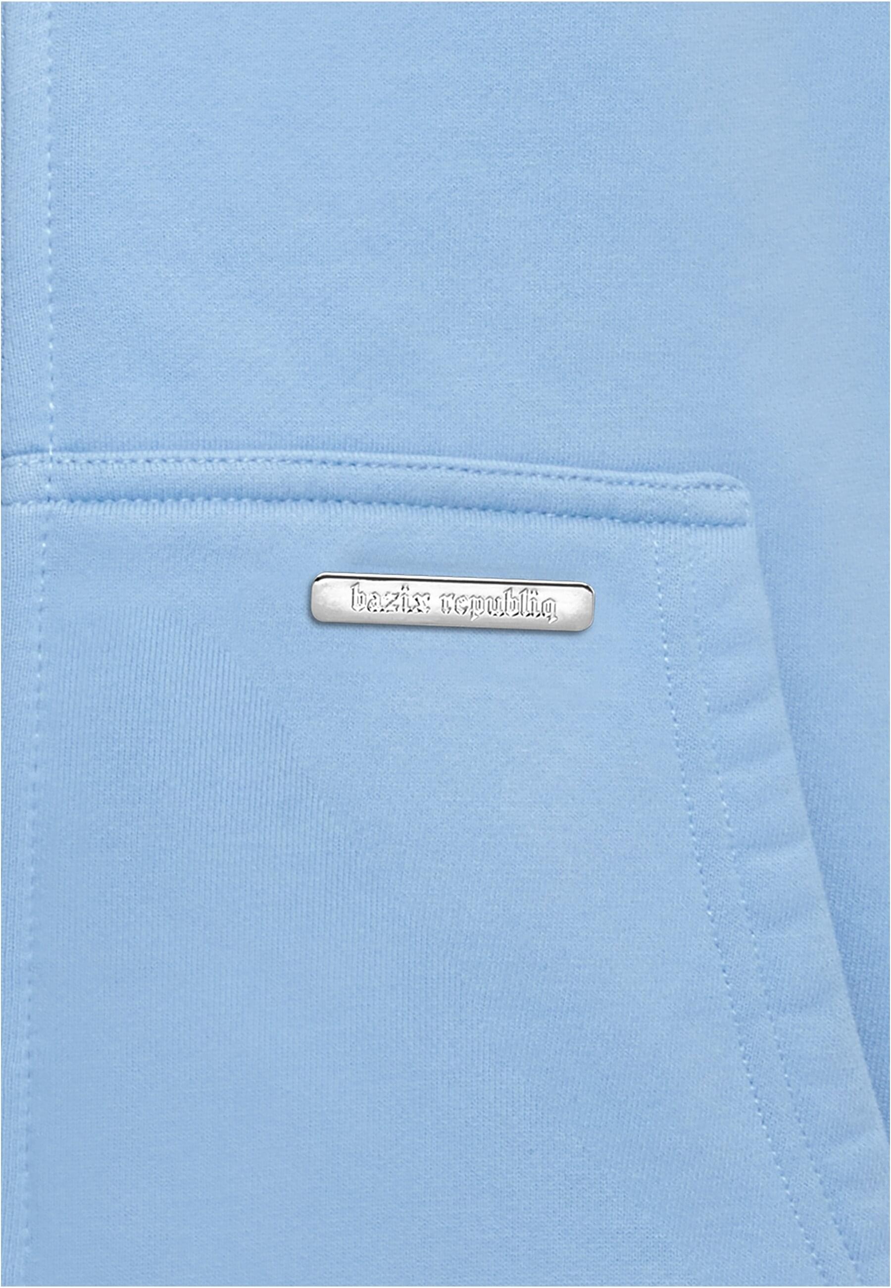 Dropsize Sweatjacke »Dropsize Herren Bazix Republiq Super Heavy Blank Zip-Hoodie«