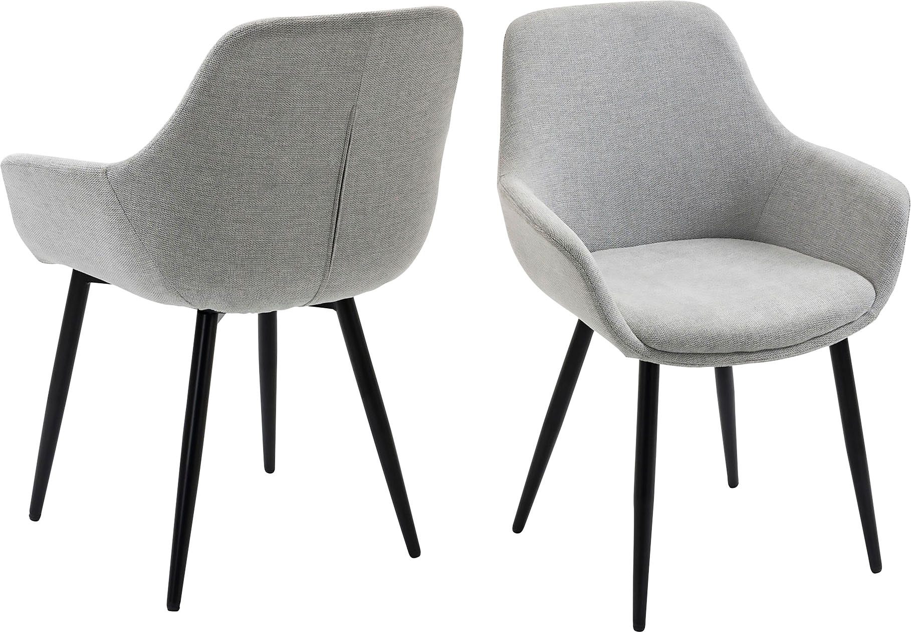 SalesFever Armlehnstuhl »Komfortabler Esszimmerstuhl zum Relaxen« (Set) 2 S günstig online kaufen