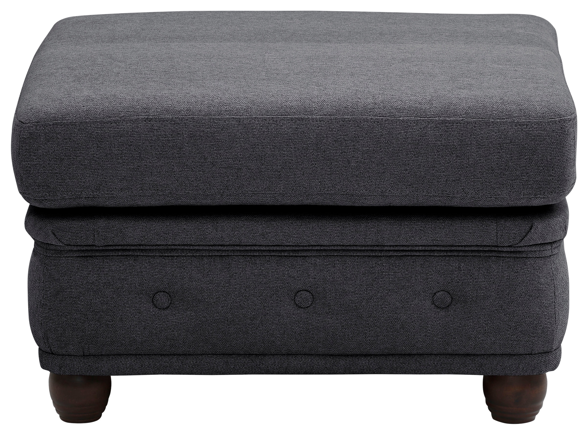 Home affaire Polsterhocker »New Castle«, passend zur "New Castle"-Serie, B/T/H: 75/70/45 cm
