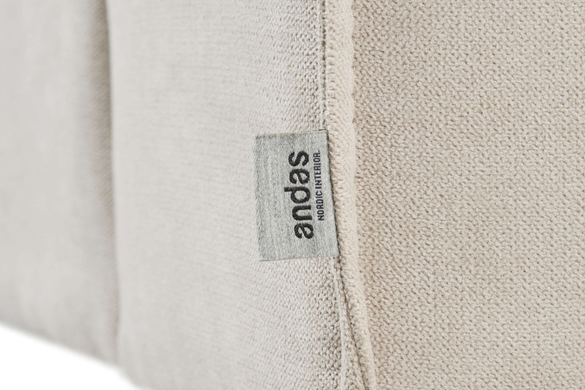 andas 3-Sitzer »Venslev«, Lounge-Sofa, mit extra tiefer Sitzfläche und losen Kissen