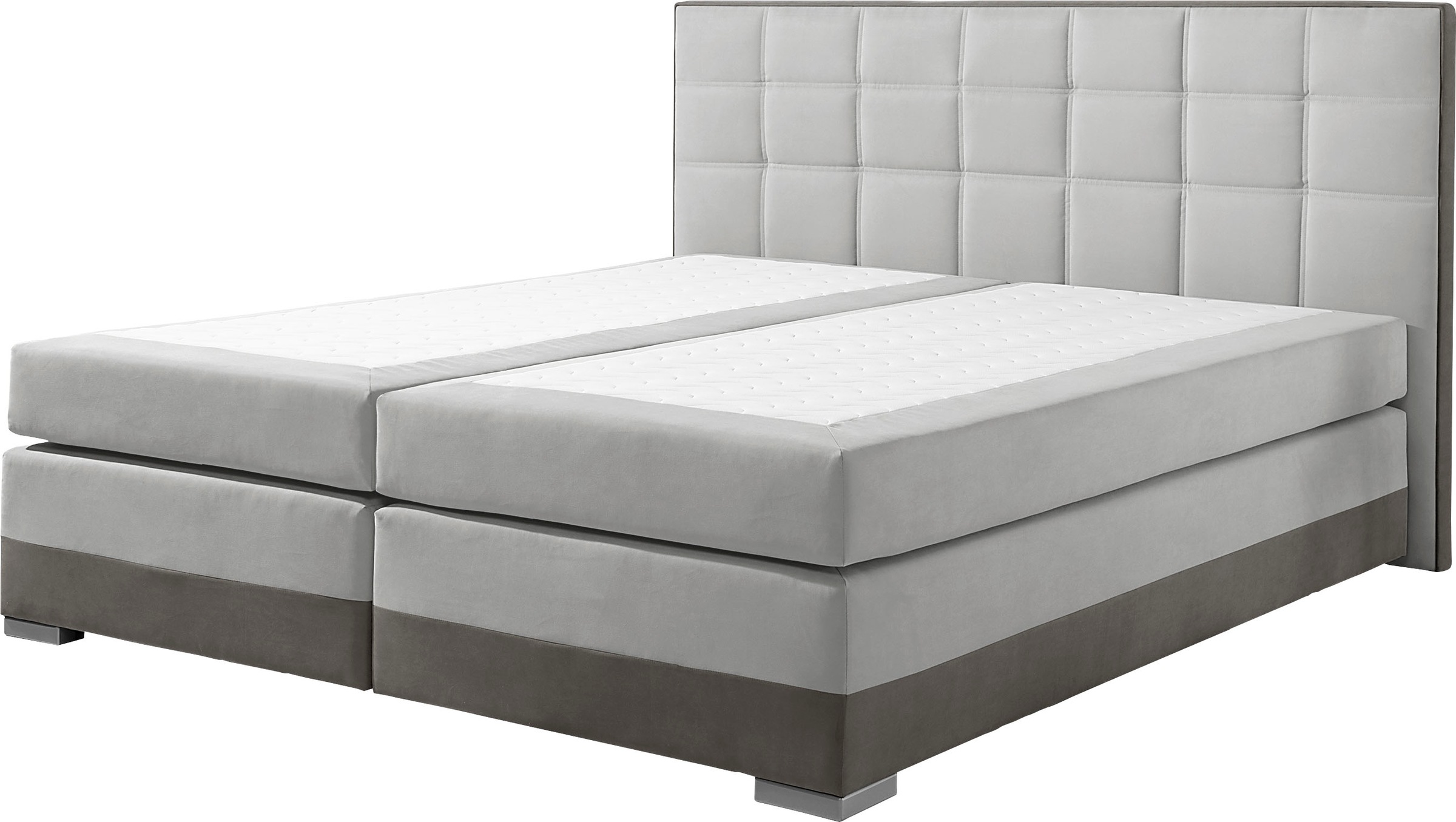 INOSIGN Boxspringbett, inklusive Topper und Wendekissen