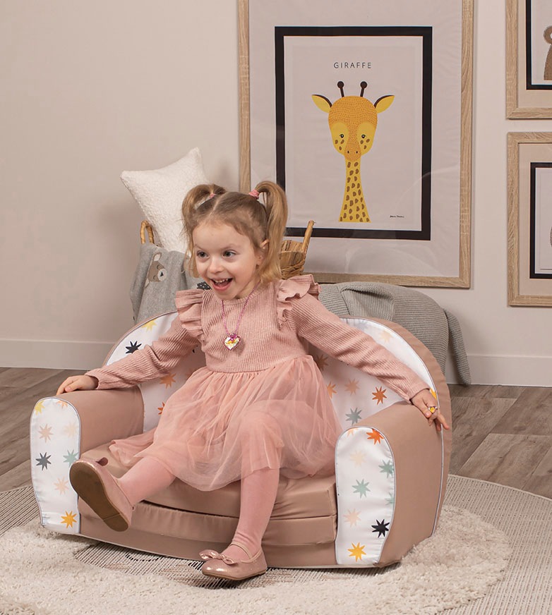Knorrtoys® Sofa »Pastell Stars«, für Kinder; Made in Europe auf Raten  bestellen | Einzelsessel