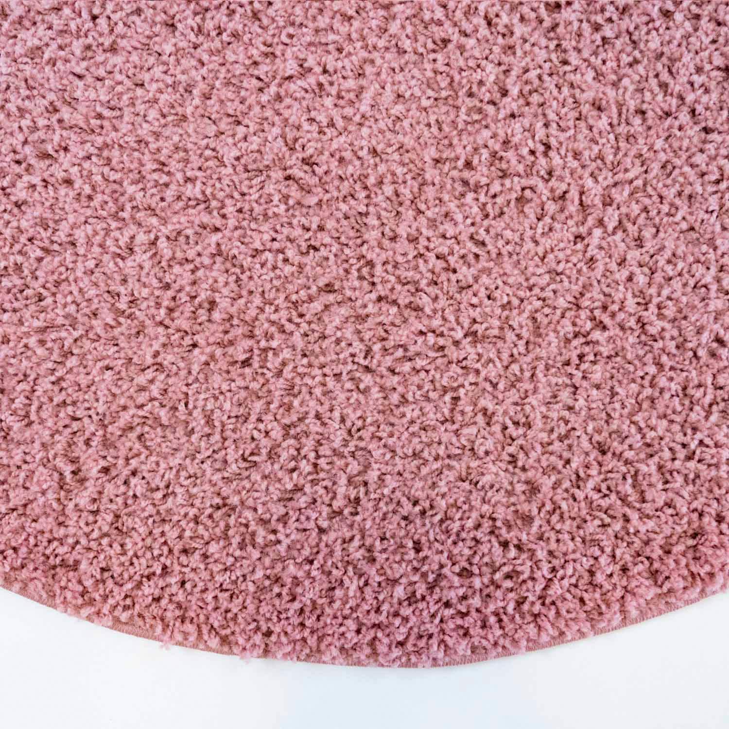 Carpet City Hochflor-Teppich »Pastell Shaggy300«, rund, Shaggy Hochflor Tep günstig online kaufen