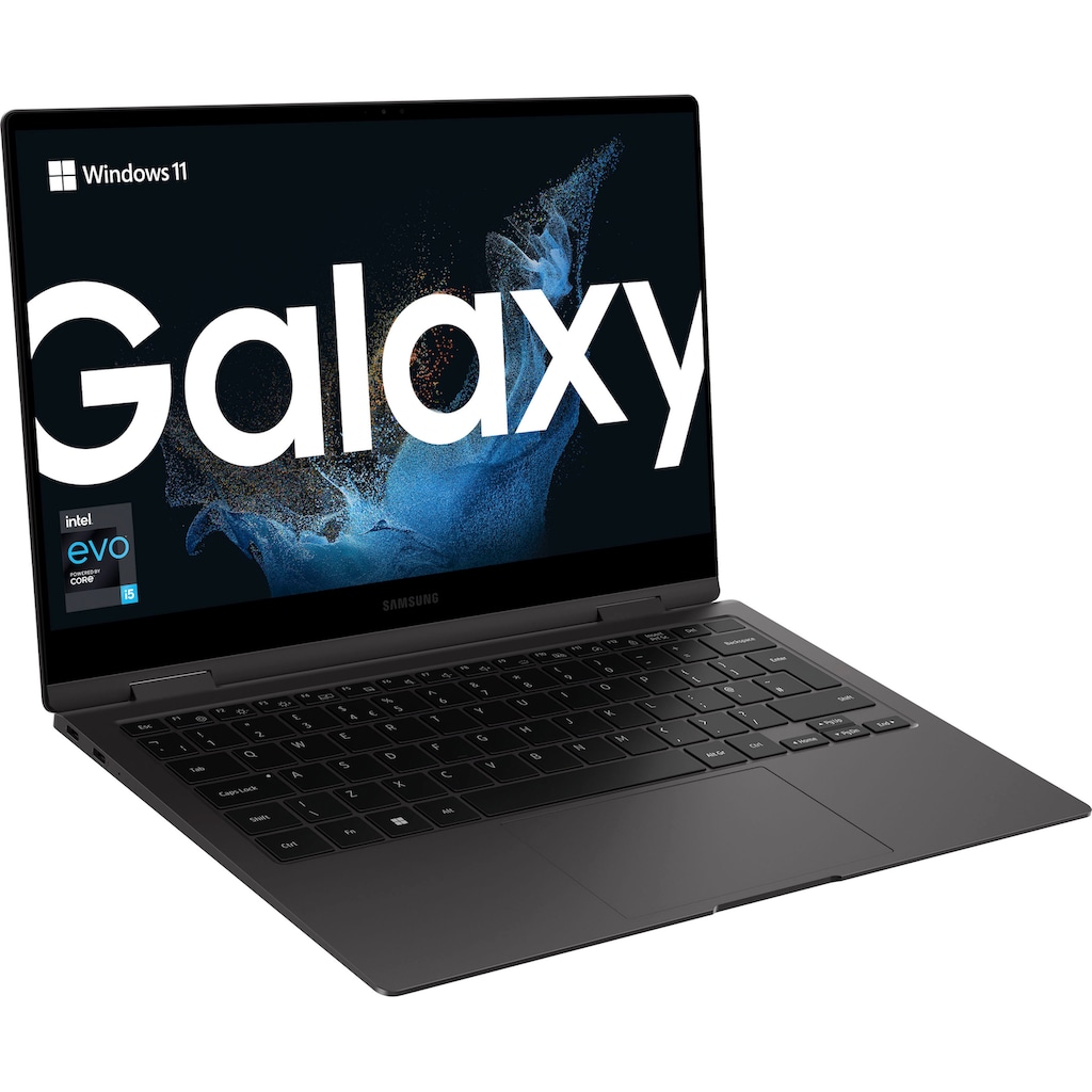 Samsung Convertible Notebook »Galaxy Book2 Pro 360«, 33,78 cm, / 13,3 Zoll, Intel, Core i5, Iris© Xe Graphics, 256 GB SSD