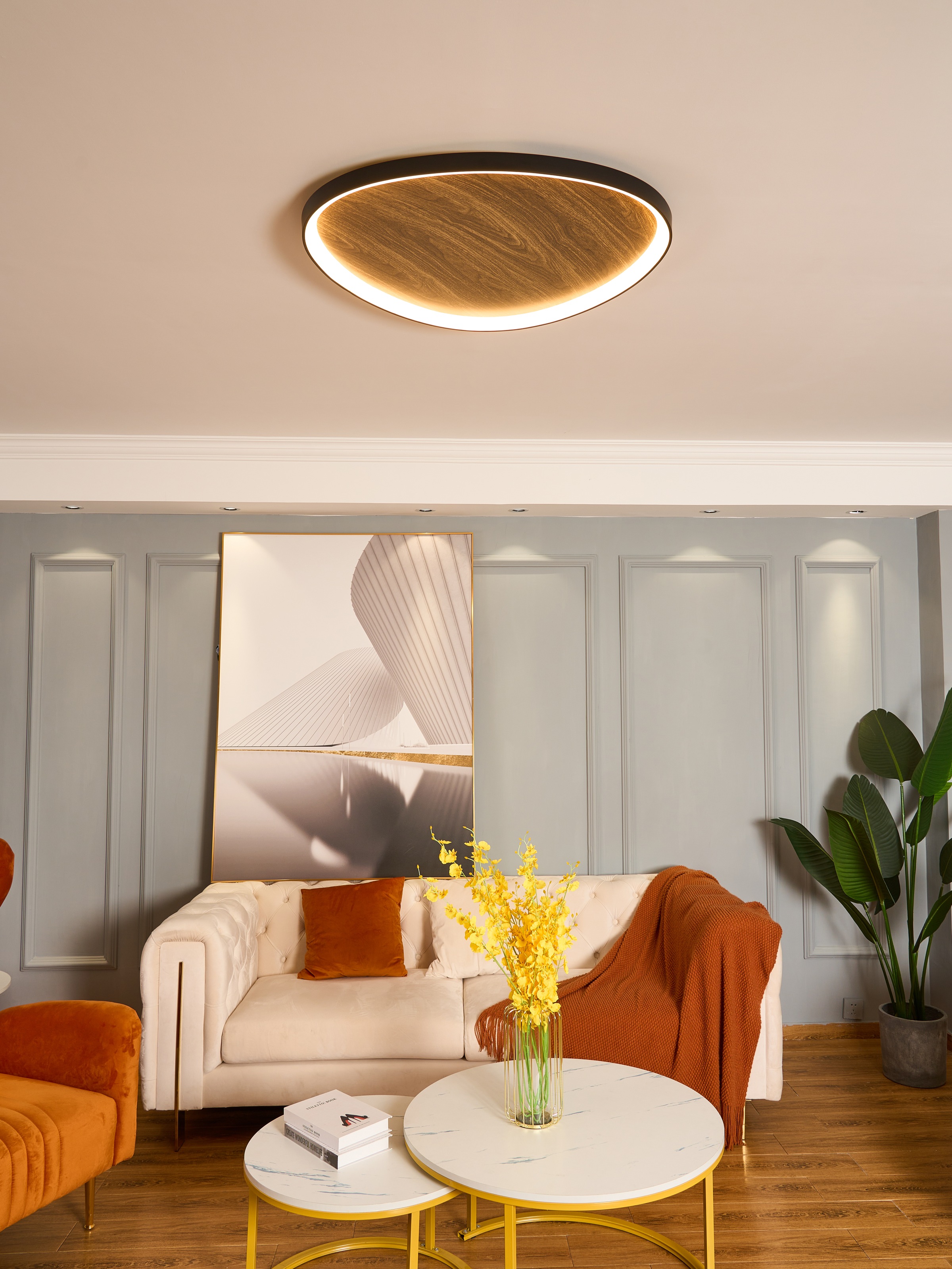 ECO-LIGHT LED Deckenleuchte »LED-Deckenleuchte BEZI«, 1 flammig, Leuchtmittel LED-Board | LED fest integriert