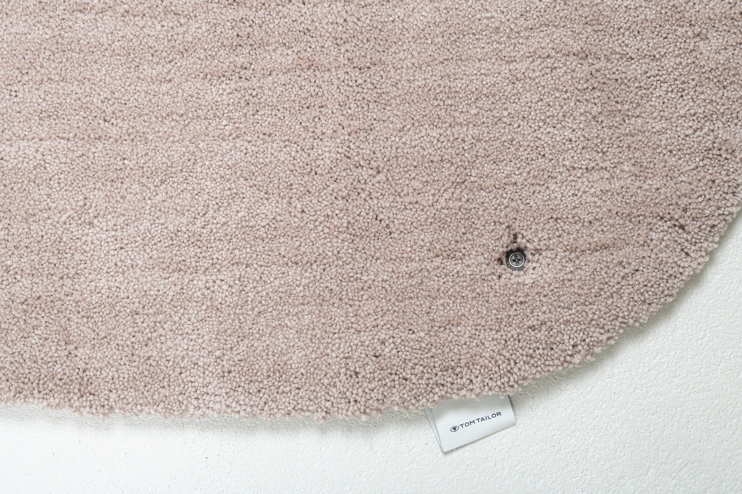 TOM TAILOR HOME Badematte »Cozy Bath UNI«, rutschhemmend beschichtet, fußbodenheizungsgeeignet, Badteppich, Uni Farben, rechteckig, rund und oval erhältlich