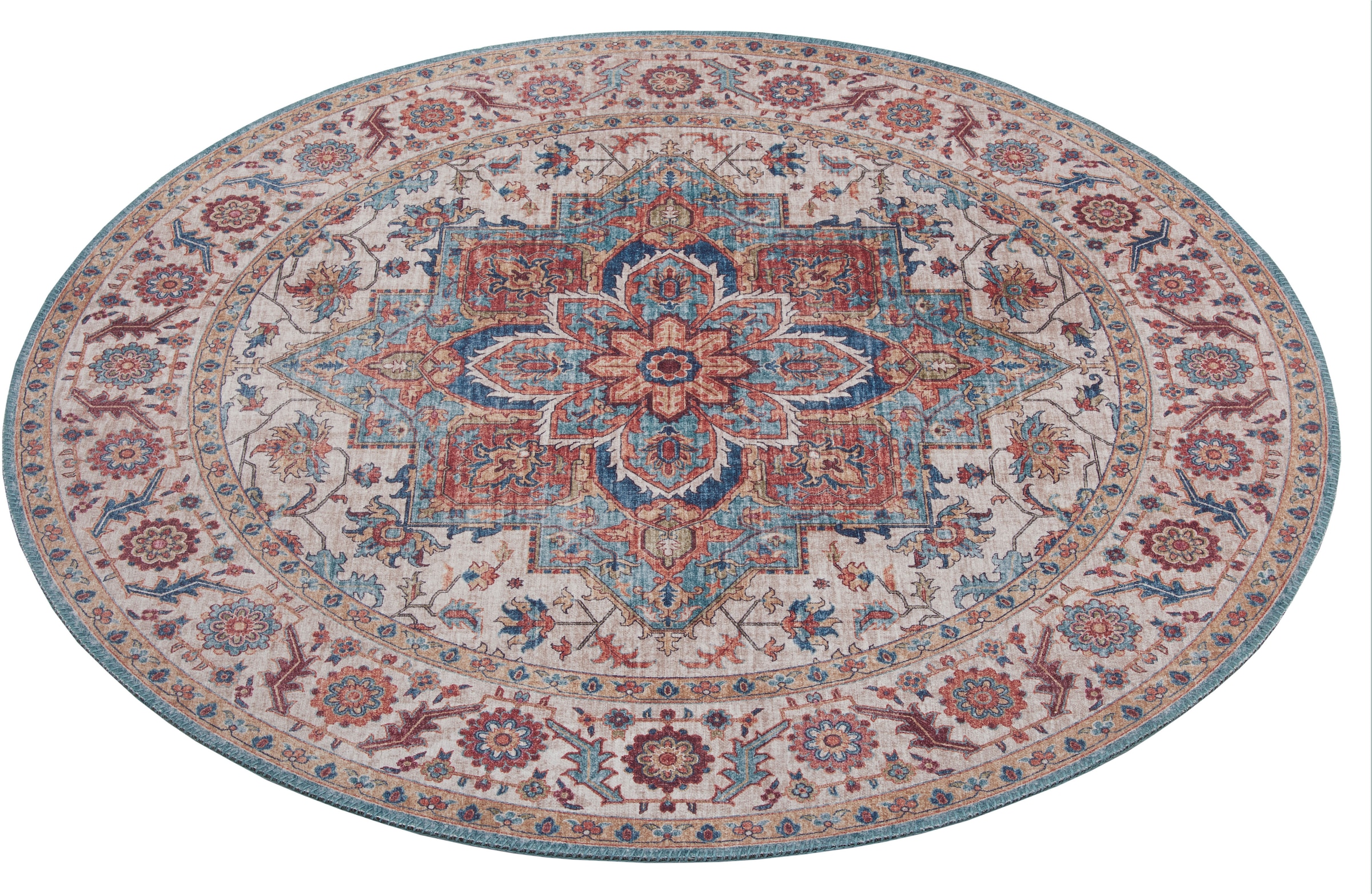 HANSE Home Teppich »Anthea«, rund, 5 mm Höhe, Orientalisch, Orient, Vintage günstig online kaufen