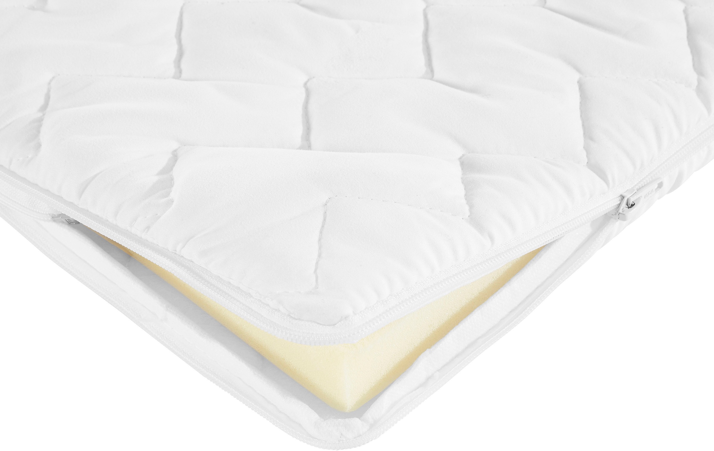 Home affaire Boxspringbett »Harmones hoch«, in 3 Breiten, Härtegrad auch im Mix mit je 1 Matratze in H2 und H3