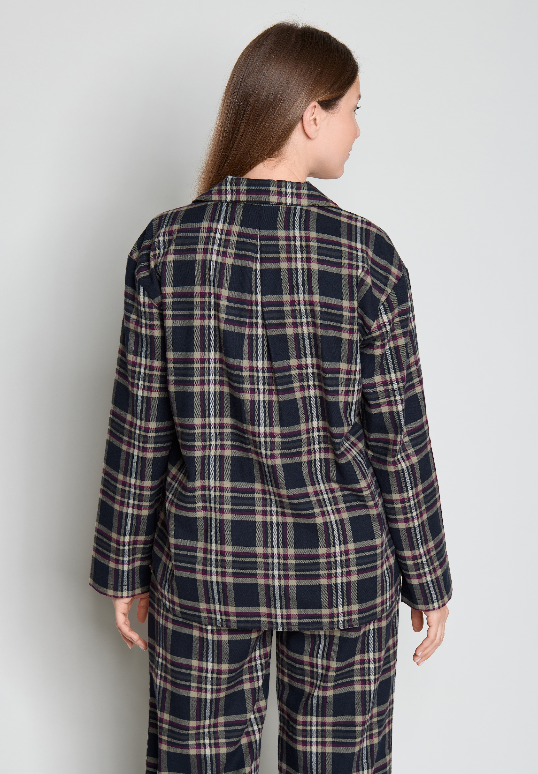 JOOP! Pyjamaoberteil »Alpine Mix & Match (woven cotton)«