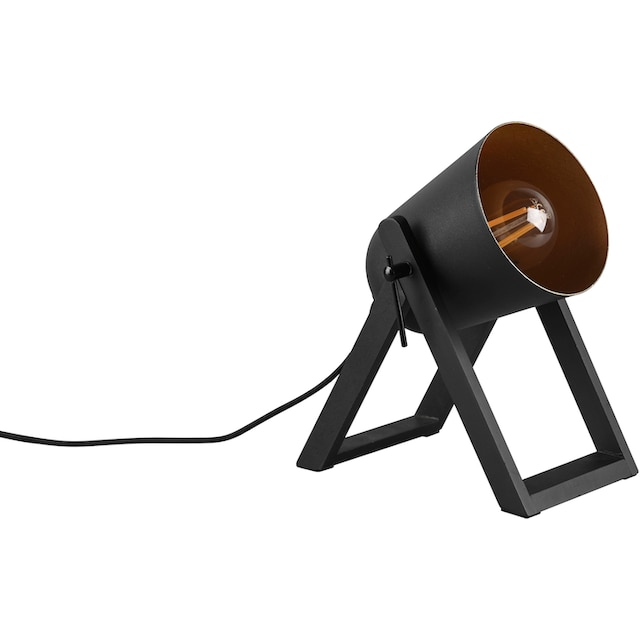 TRIO Leuchten Schreibtischlampe »Marc«, 1 flammig-flammig, Holz-Tischleuchte  Metallschirm, Winkel verstellbar exkl 1xE27 max 25W online bestellen