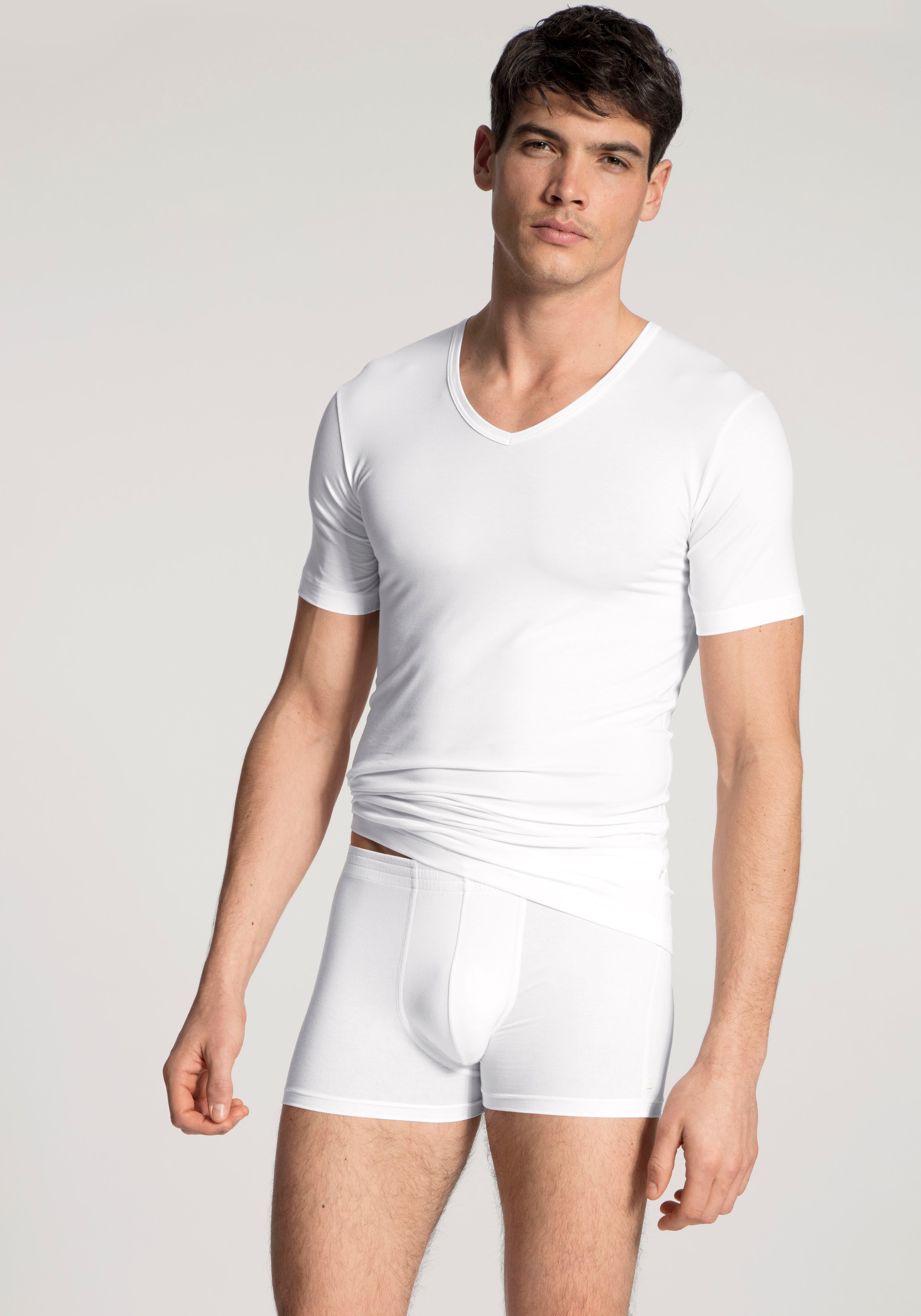 CALIDA Boxer »Focus«, mit bezogenem Bund
