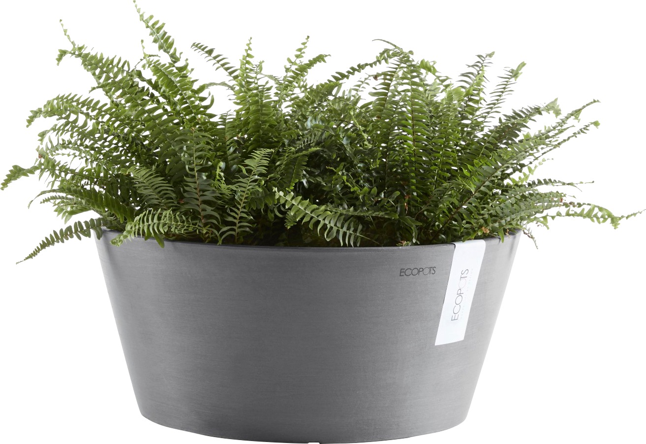 ECOPOTS Blumentopf »FRANKFURT Grey« BxTxH: 50x50x25 cm