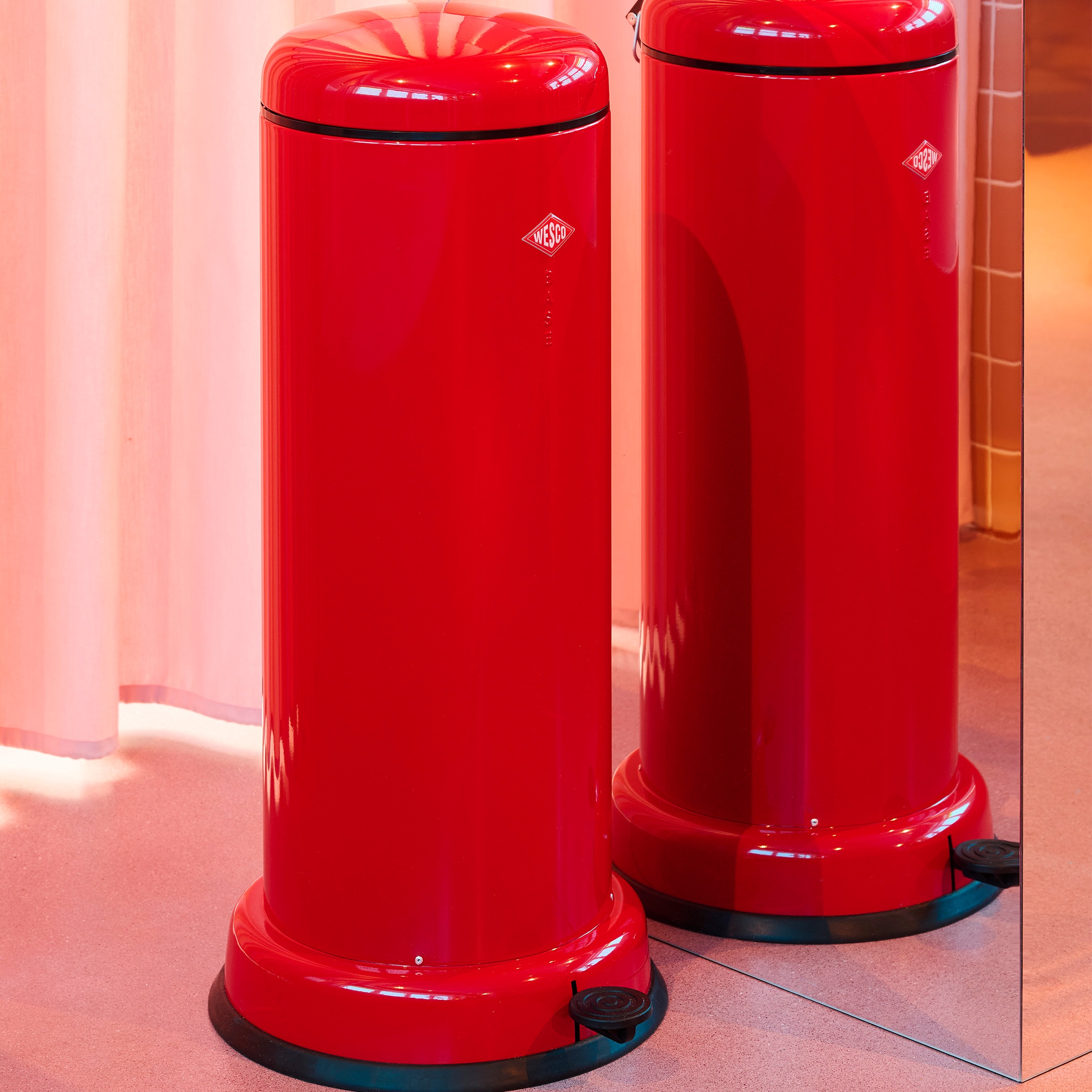 WESCO Mülleimer »Big Baseboy«, 1 Behälter, Abfallsammler mit Dämpfer 30 Liter