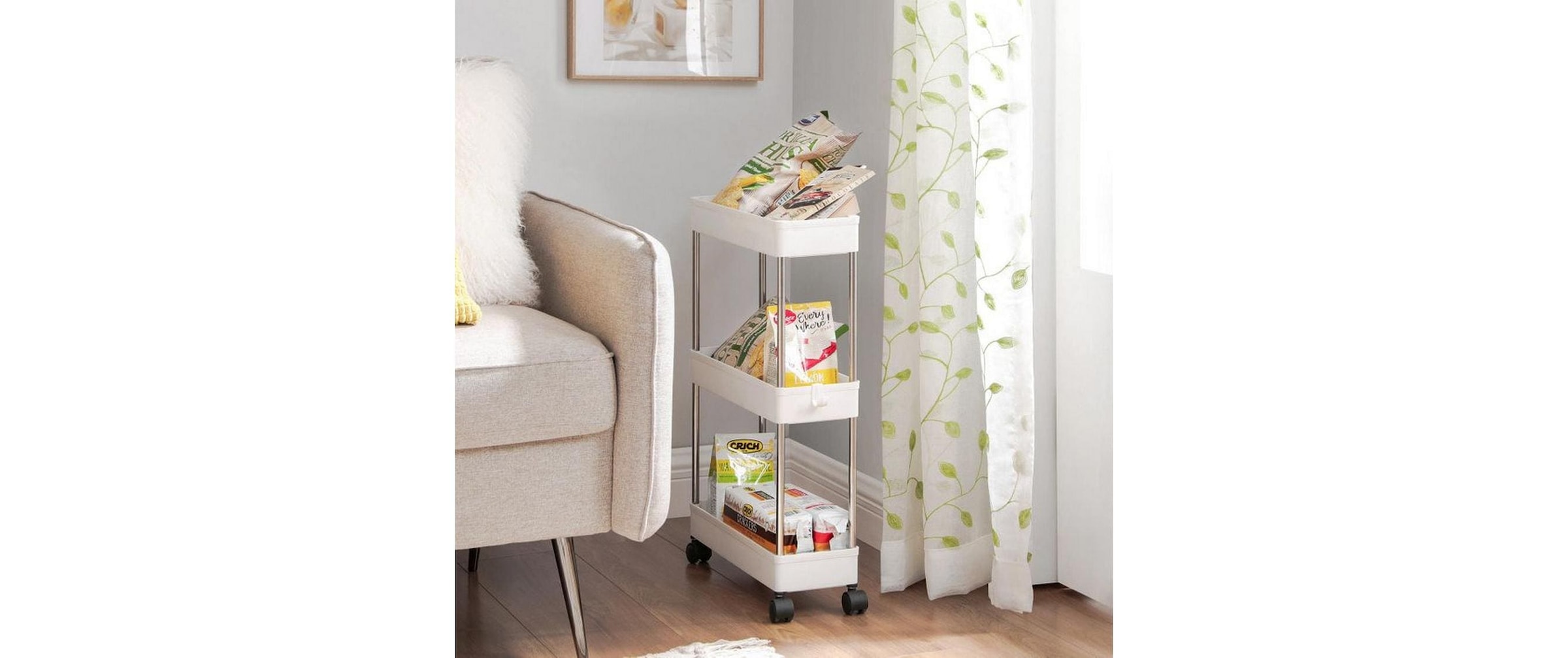 SONGMICS Servierwagen »Weiss«