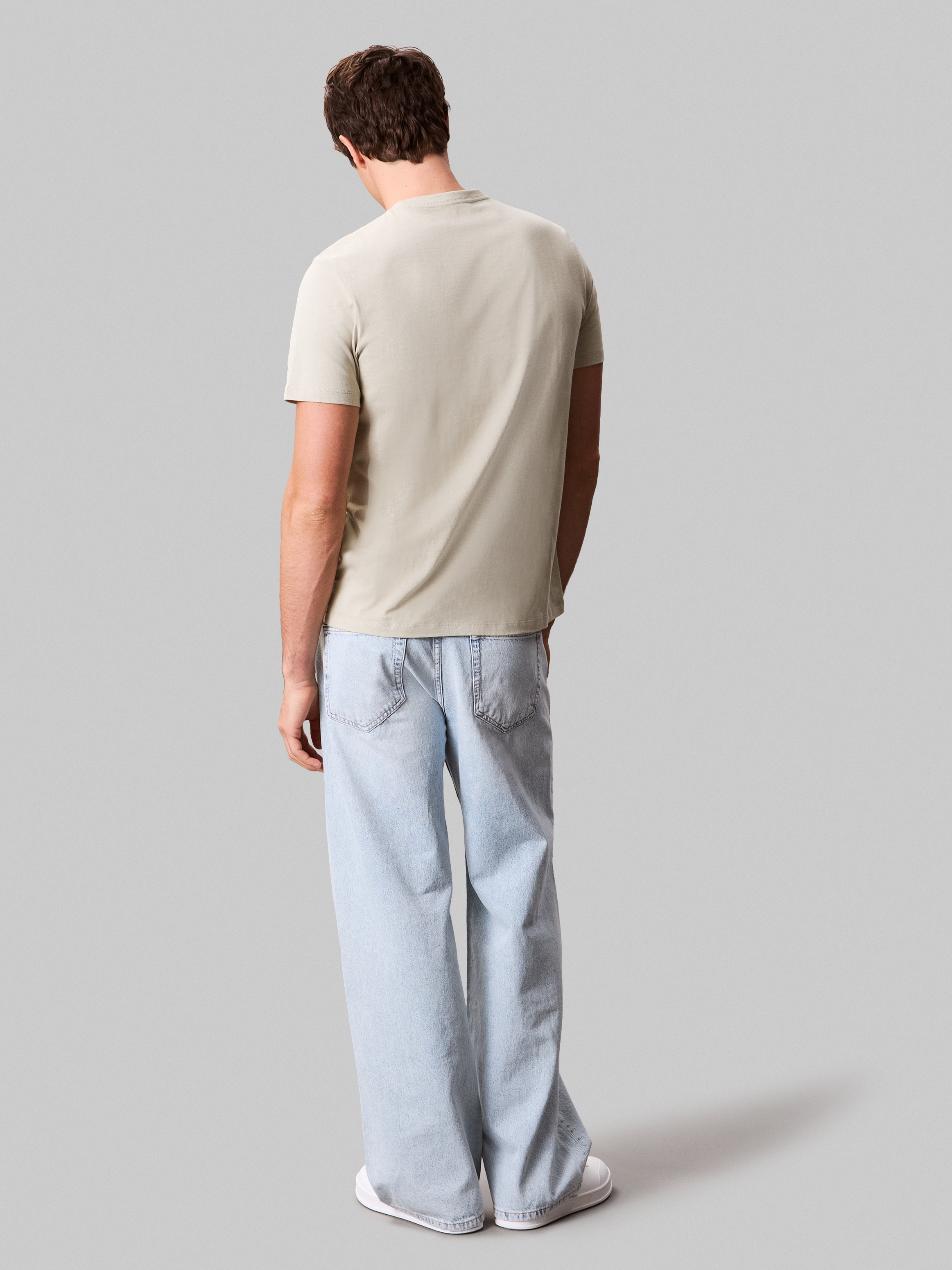 Calvin Klein Jeans T-Shirt »SS 30s E CLVN LN 3D«, Mit Rundhalsausschnitt