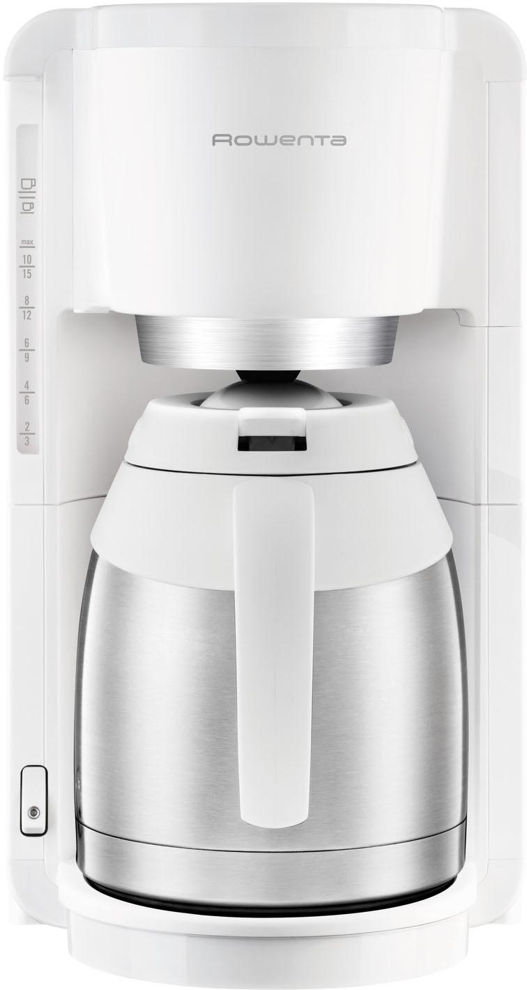 Rowenta Filterkaffeemaschine »CT3818 Adagio Milano«, 1,25 l Kaffeekanne, 1x4, Edelstahl- Thermokanne, 10-15 Tassen, 1,25 L, Automatische Abschaltung