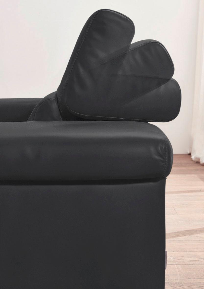W.SCHILLIG 2-Sitzer »finn«, German Design Award 2016, Fußgestell Chrom glänzend, Breite 210 cm