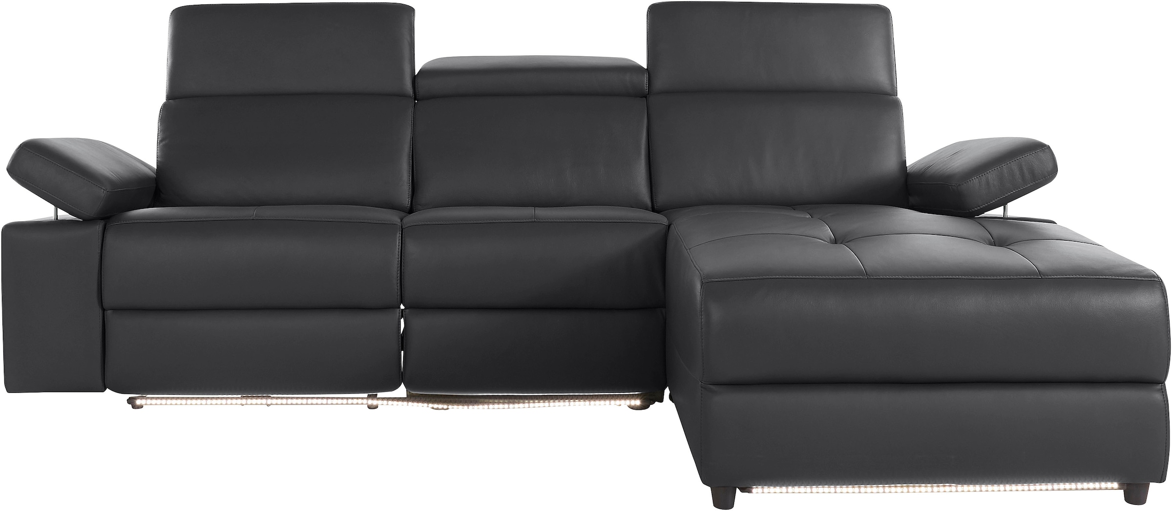 Places of Style Ecksofa »Kilado, L-Form,«, mit Relaxfunktion, verstellbarer günstig online kaufen