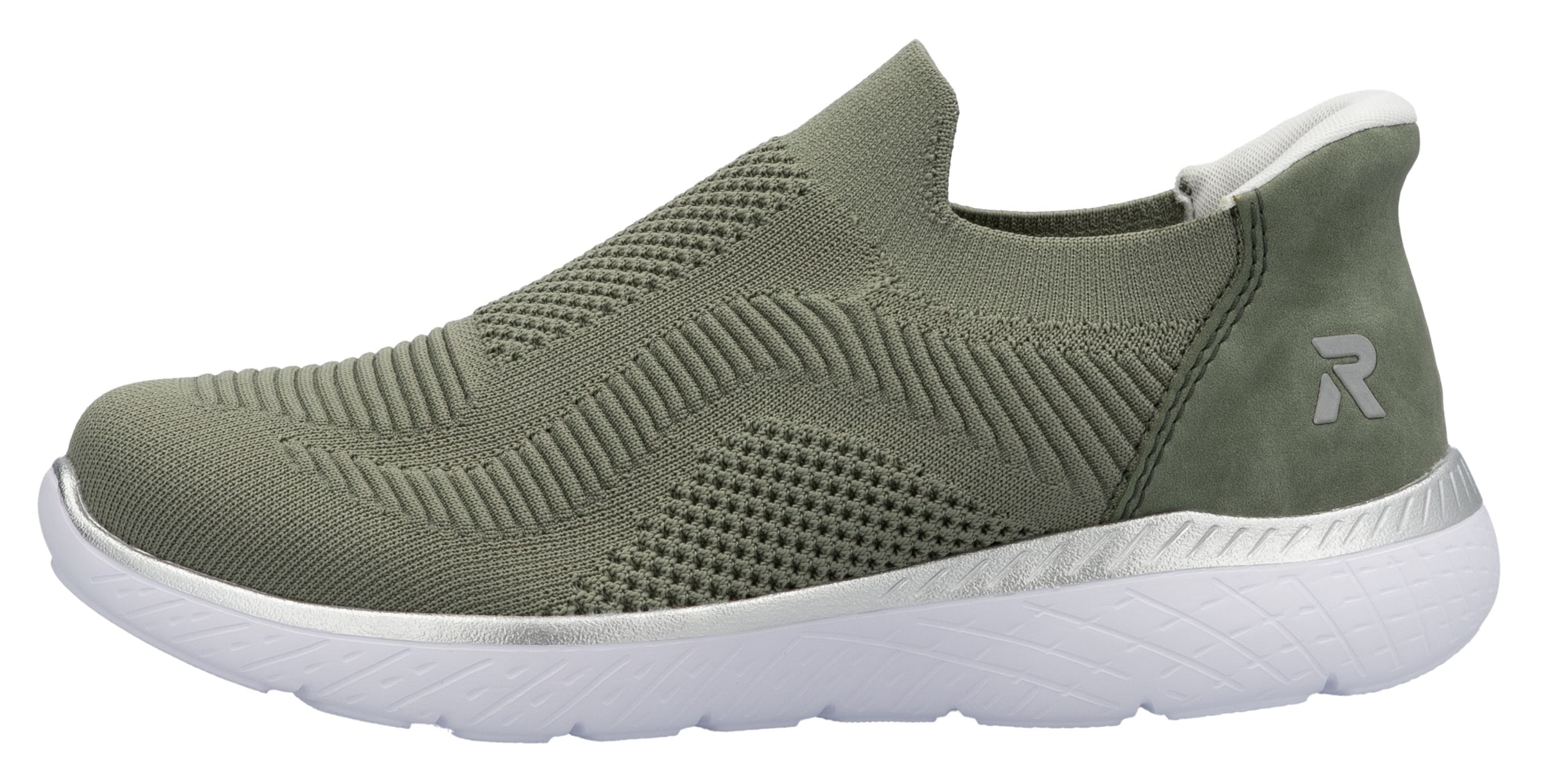 RIEKER Sport Slip-On Sneaker »Ready2GO«, Slipper, Halbschuh, Freizeitschuh mit MemoSoft-Innensohle