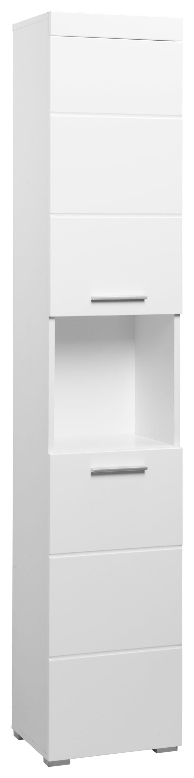welltime Hochschrank »Avena« Badschrank mit 2 Türen & 1 Fach - (B/T/H) 37/31/190 cm