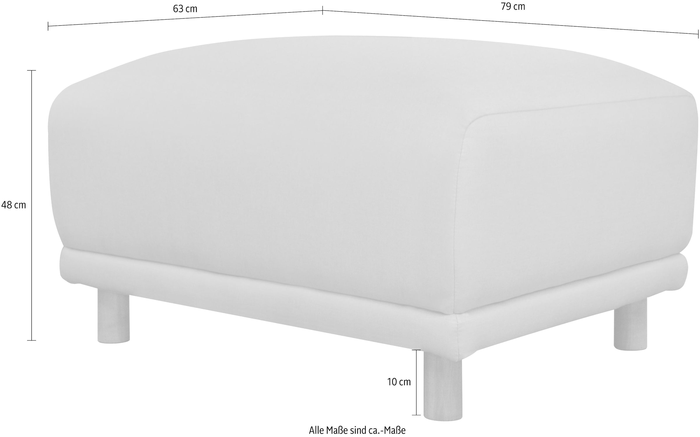 andas Hocker »Maroon«