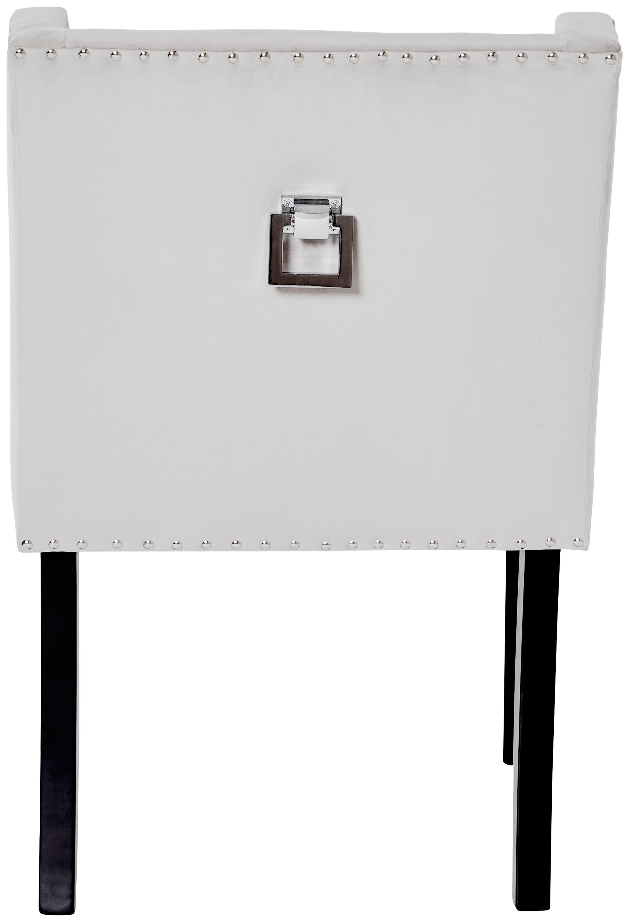 Jahnke Esszimmerstuhl »SAVIK KENT« () 1 Stk.Nieten-Optik, Griff an Rückenle günstig online kaufen