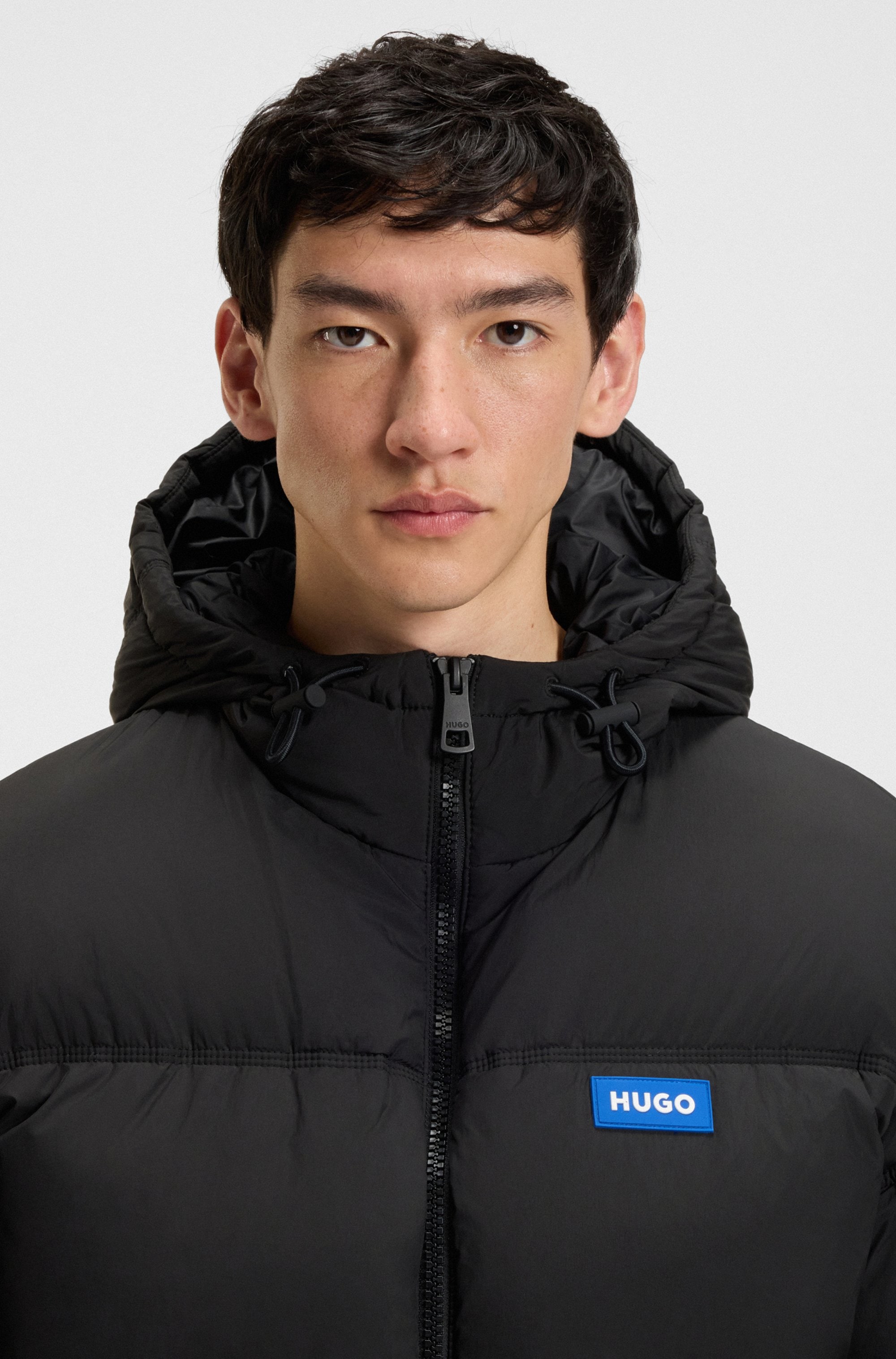 HUGO Blue Steppjacke »Bodo« mit Kapuze Kapuze, Relaxed Fit, warm wattiert