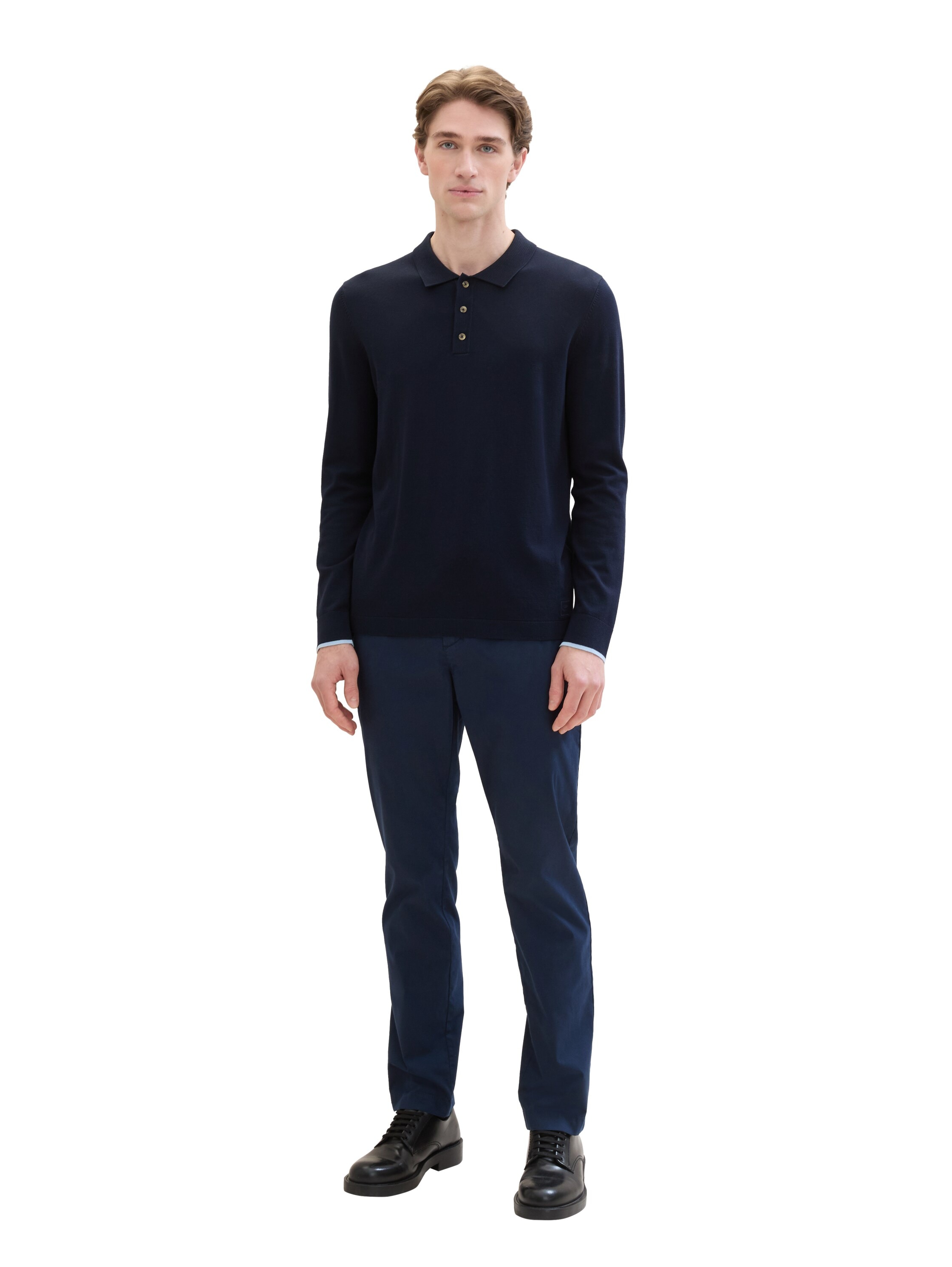 TOM TAILOR Chinohose, mit Tech Material