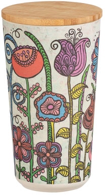 WENKO Vorratsdose »Modell FLowers«, (1 tlg.), Deckel mit Silikonring zur lu günstig online kaufen