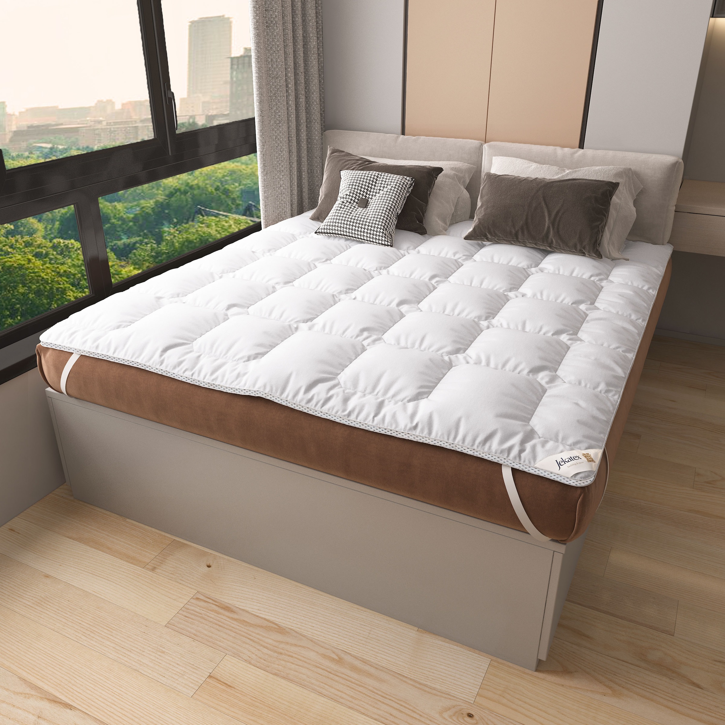 Jekatex Matratzenauflage "Duo Premium 5 Sterne" allergikerfreundlicher Topp günstig online kaufen