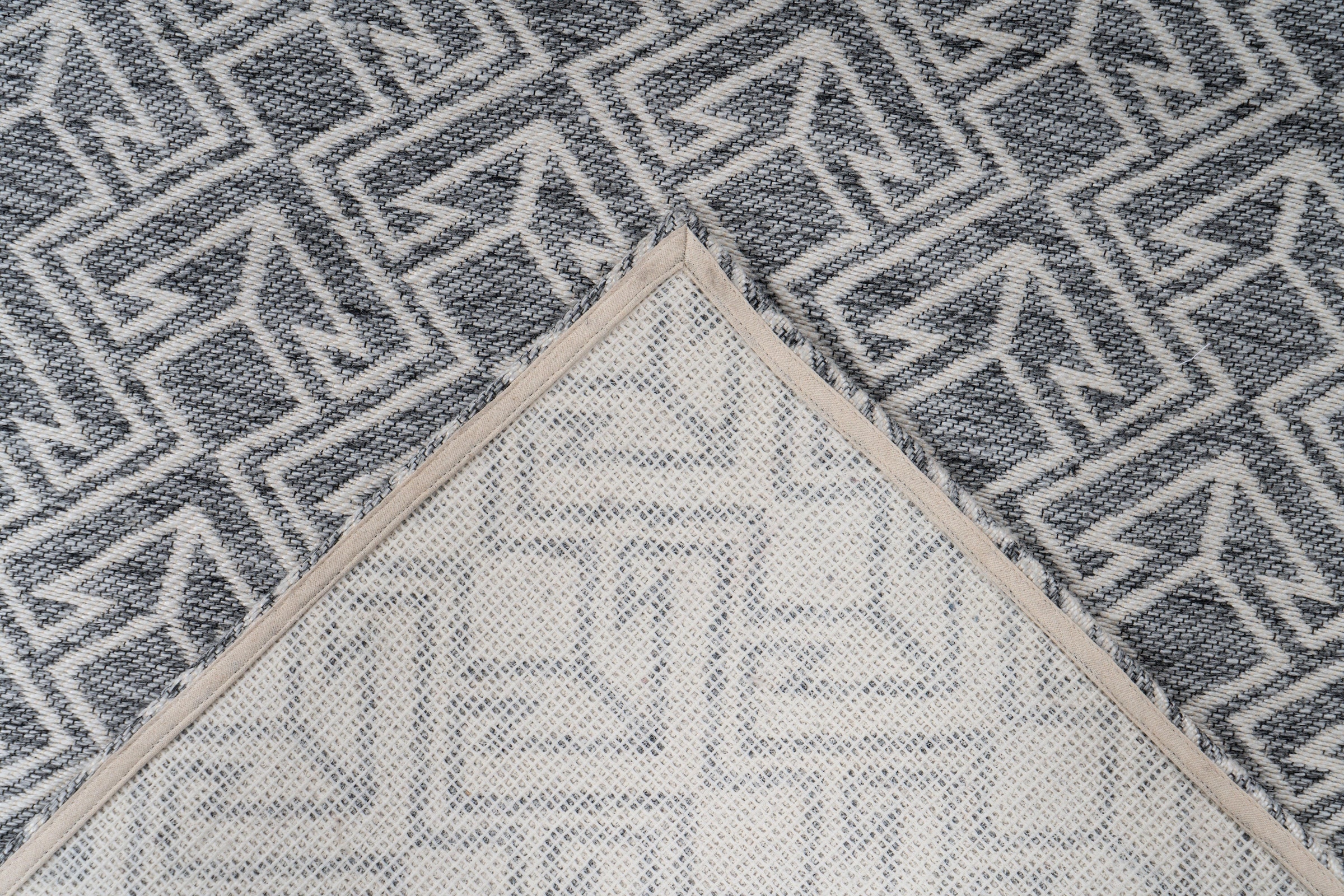 calo-deluxe Teppich »Rico 303«, rechteckig, 10 mm Höhe, In- und Outdoor geeignet, pflegeleicht, Wohnzimmer